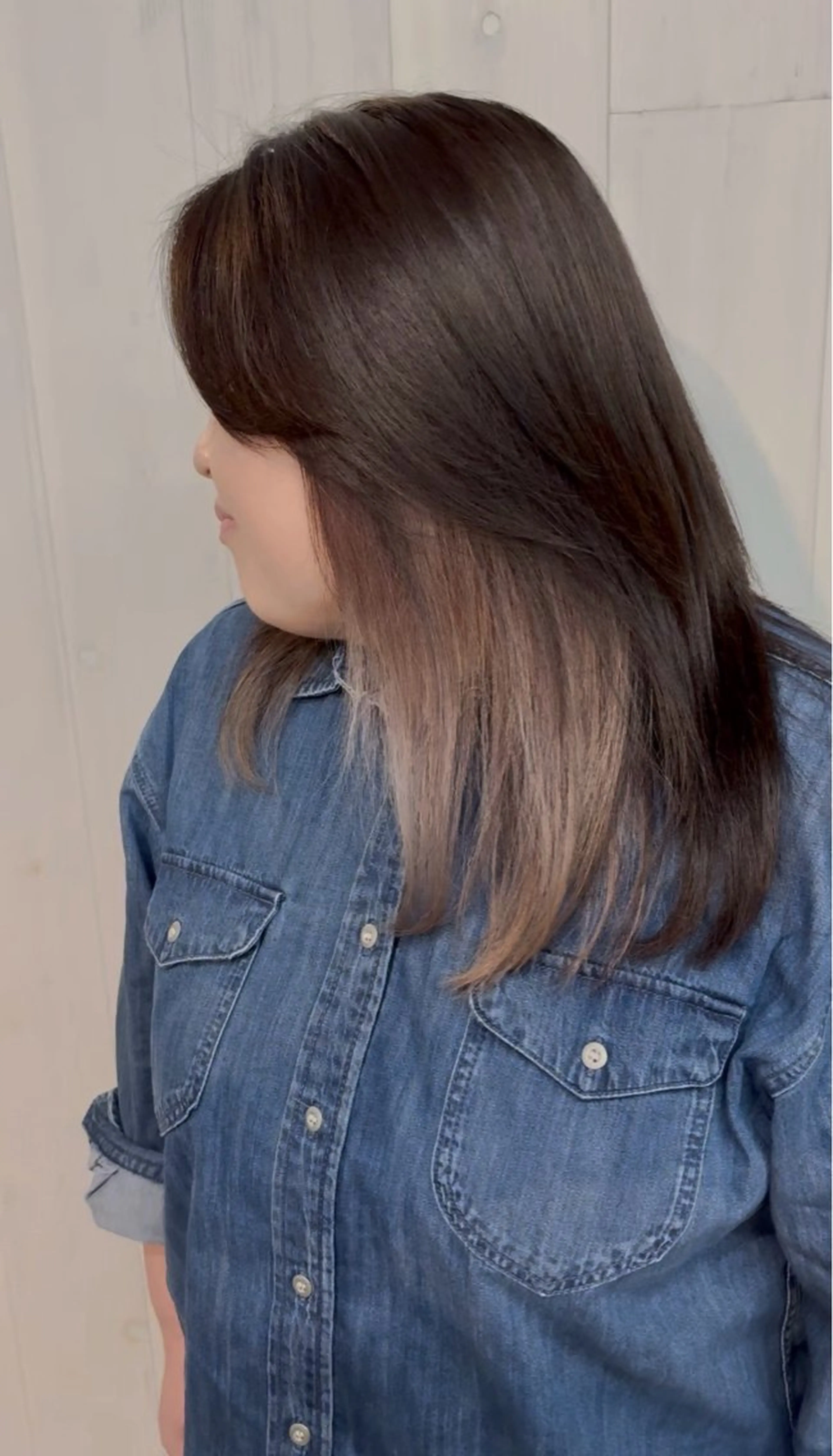 ミディアム ヘアカラー トリートメント SONO 【一宮】のヘアスタイル