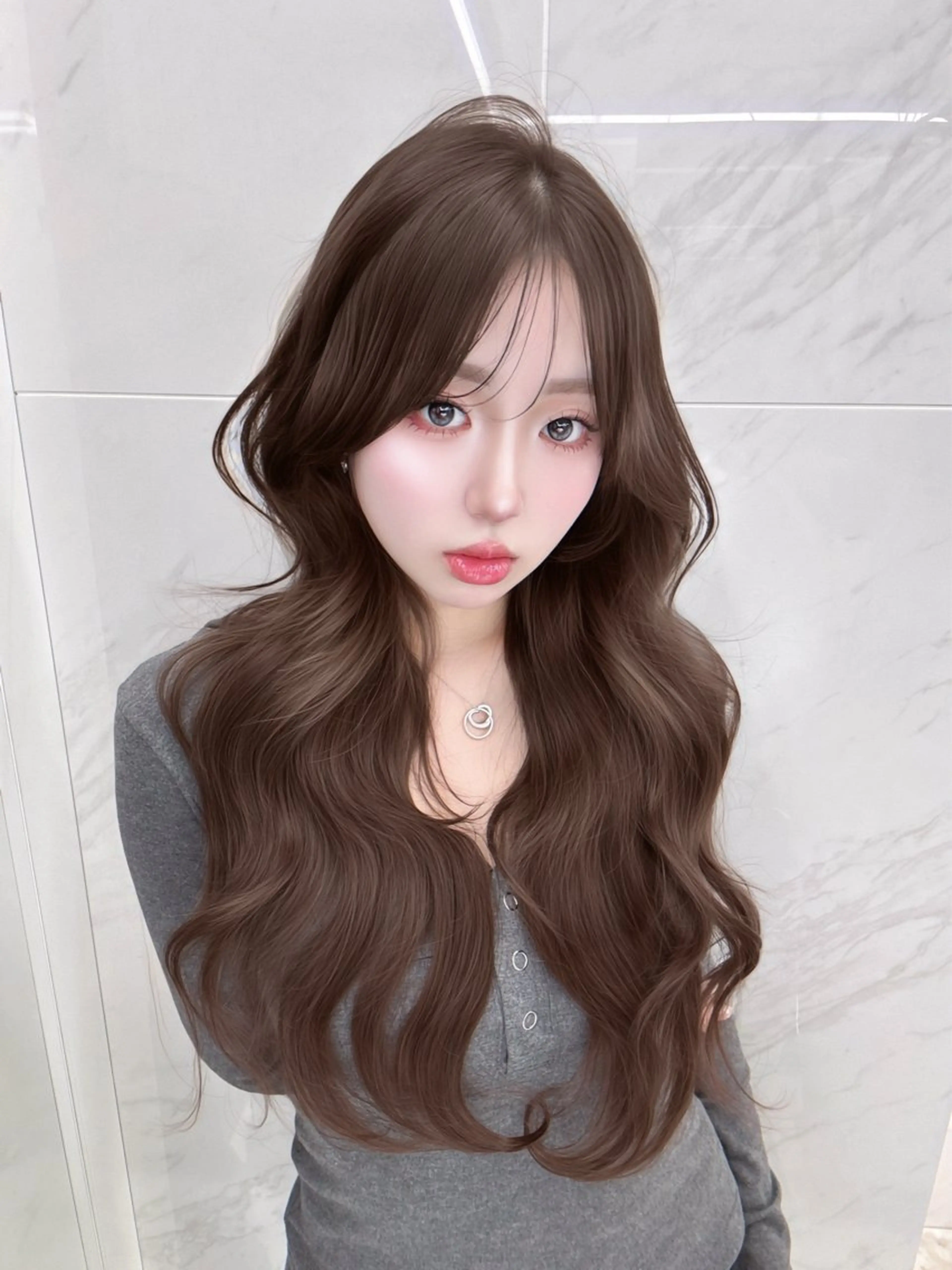 【✨4月限定新規様限定メニュー 🎅⛄️】カット＋カラー＋トリートメントの写真