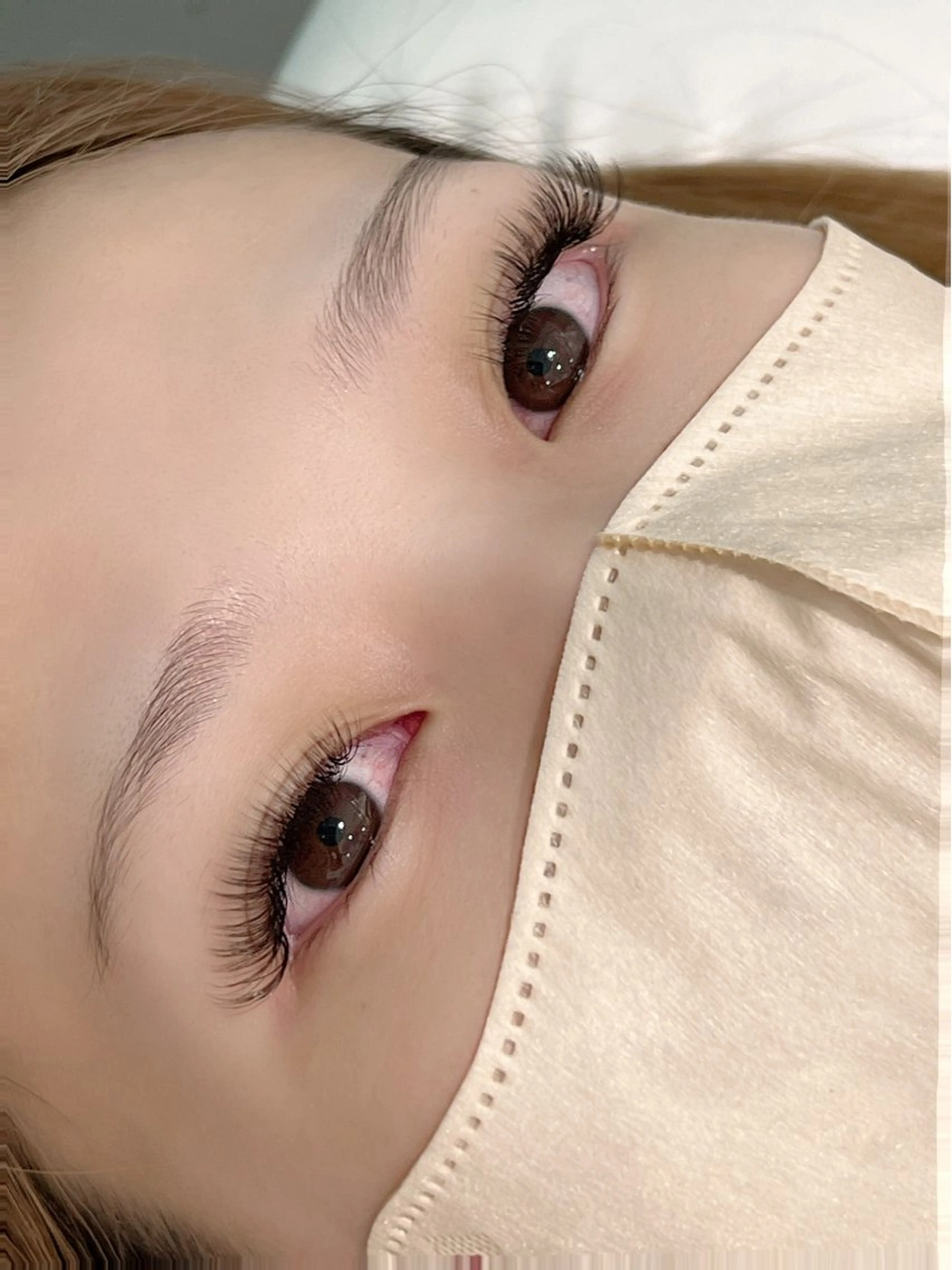 マツエク・マツパ ボリュームラッシュ KannaF ⸜🌷︎⸝のマツエク・マツパデザイン