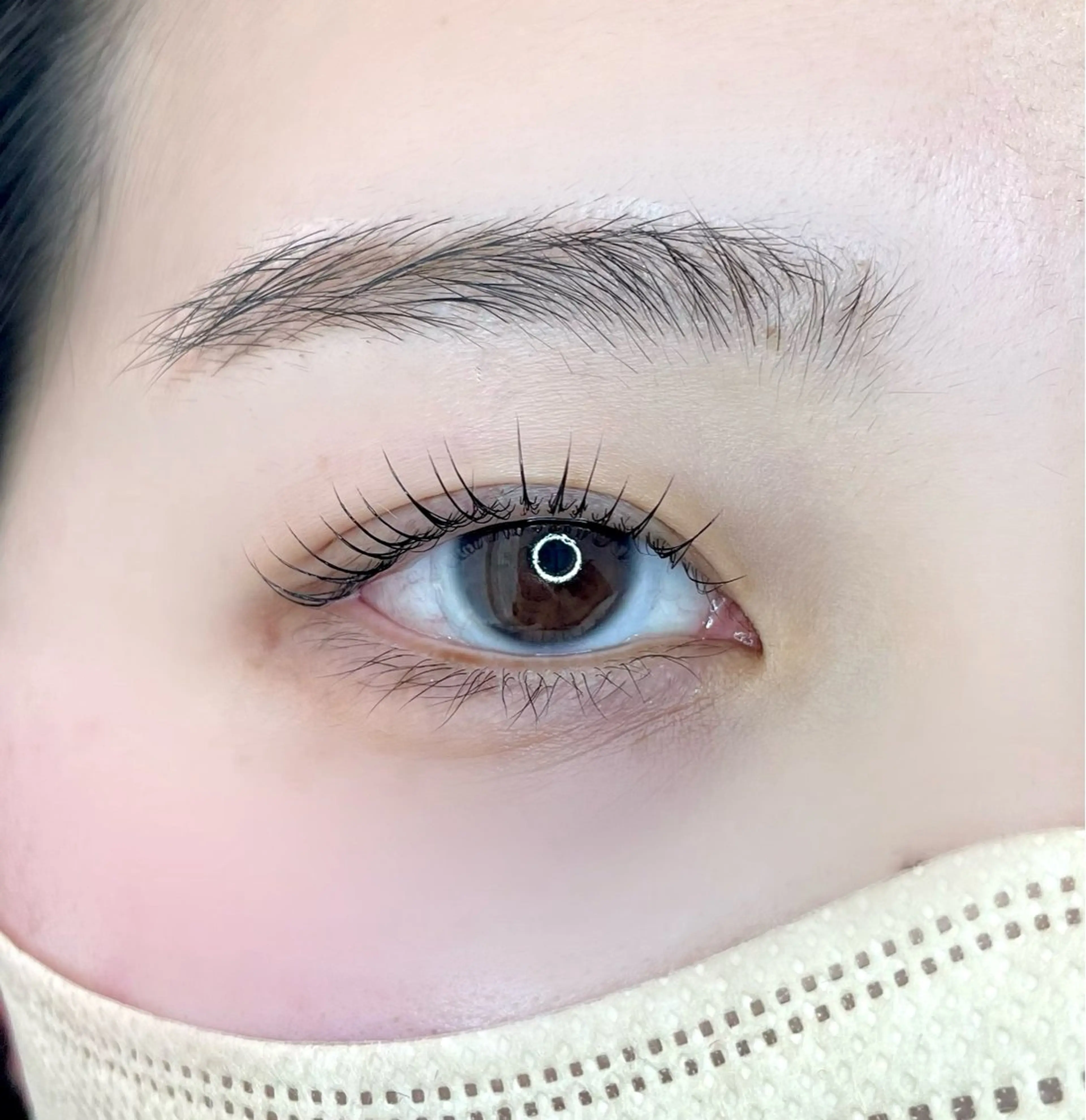 マツエク・マツパ ナチュラル 一重×まつ毛パーマ Nae.所属・眉毛/まつ毛/代官山 アイサロン🌻NAEのマツエク・マツパデザイン