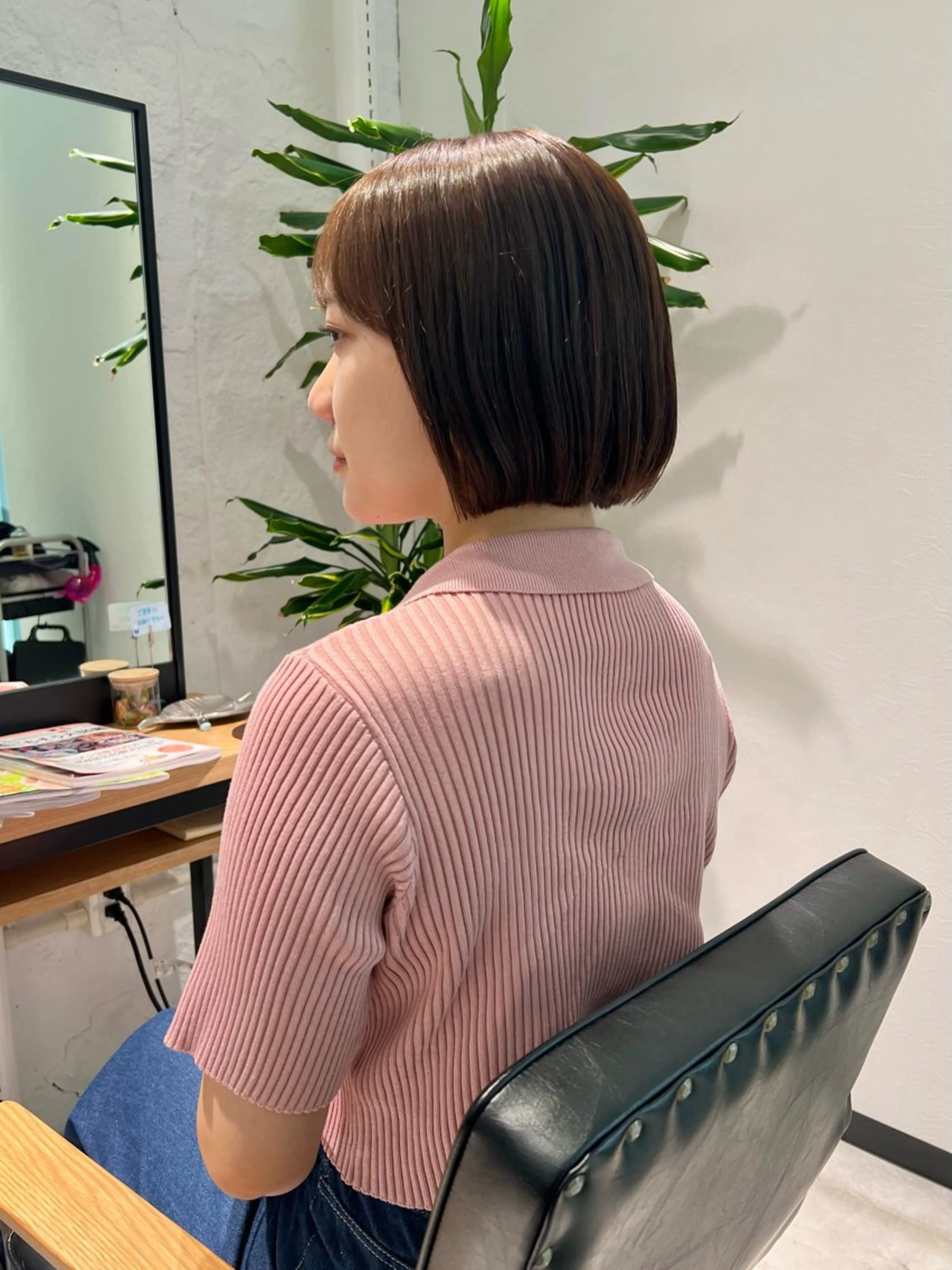 ショート カラー ボブ 「sumi」 AMIのヘアスタイル