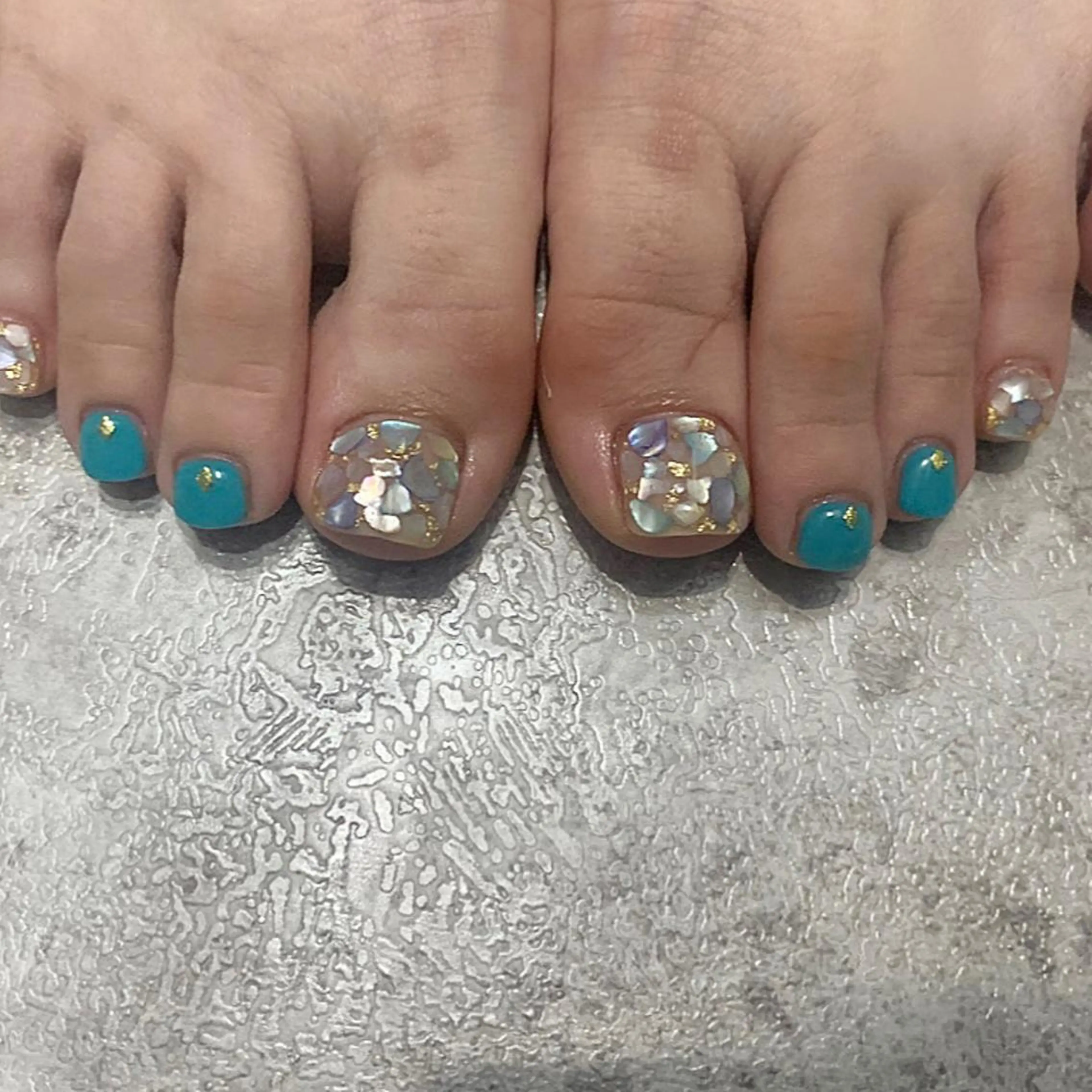 〈ご新規様限定〉オフ込❤︎持込ok🙆‍♀️✨フット💅90分アートコースの写真