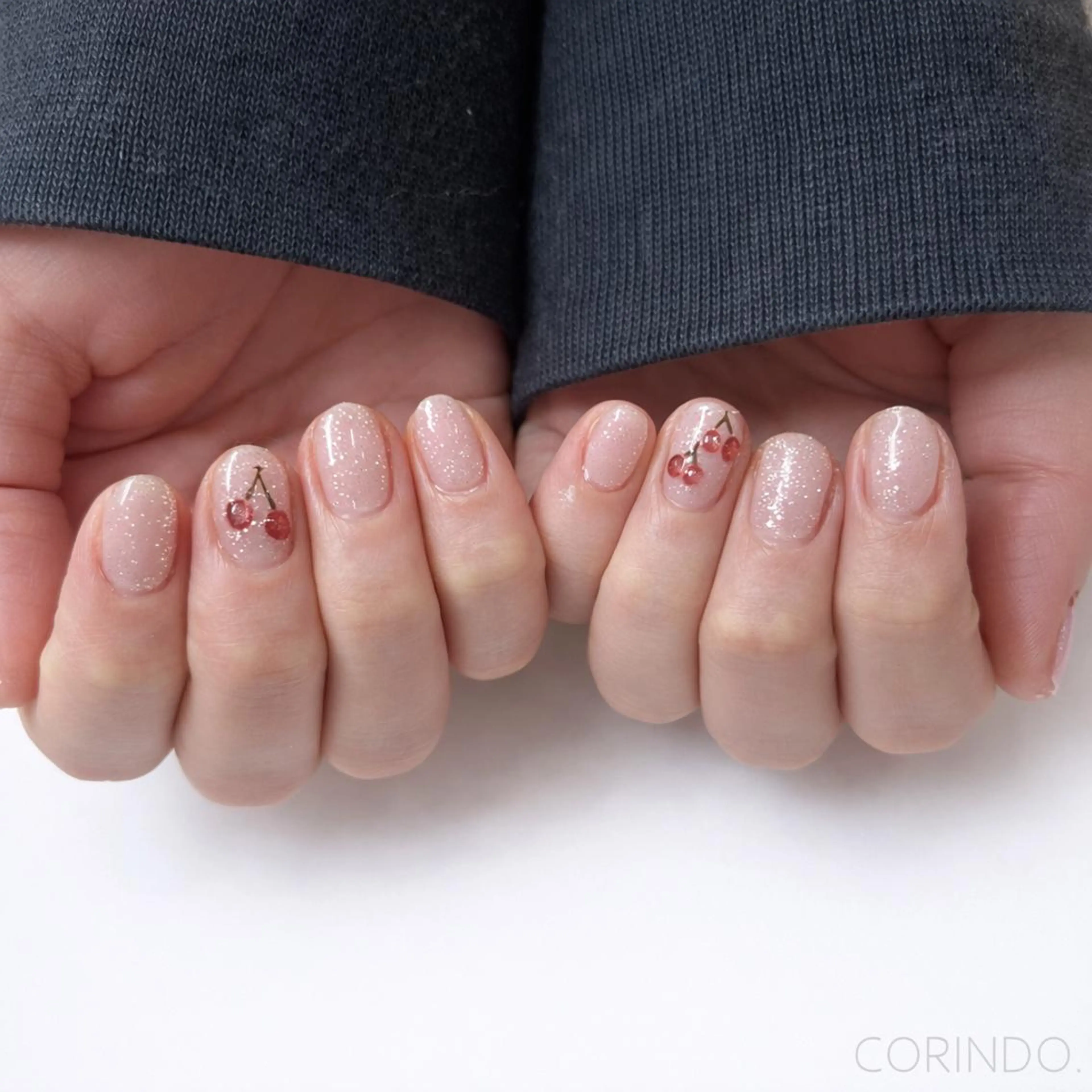 ネイル アートネイル フラッシュネイル ピンク 春ネイル ハンドネイル 🌸PC診断×ネイル 垢抜け専門 SARAのその他イメージ