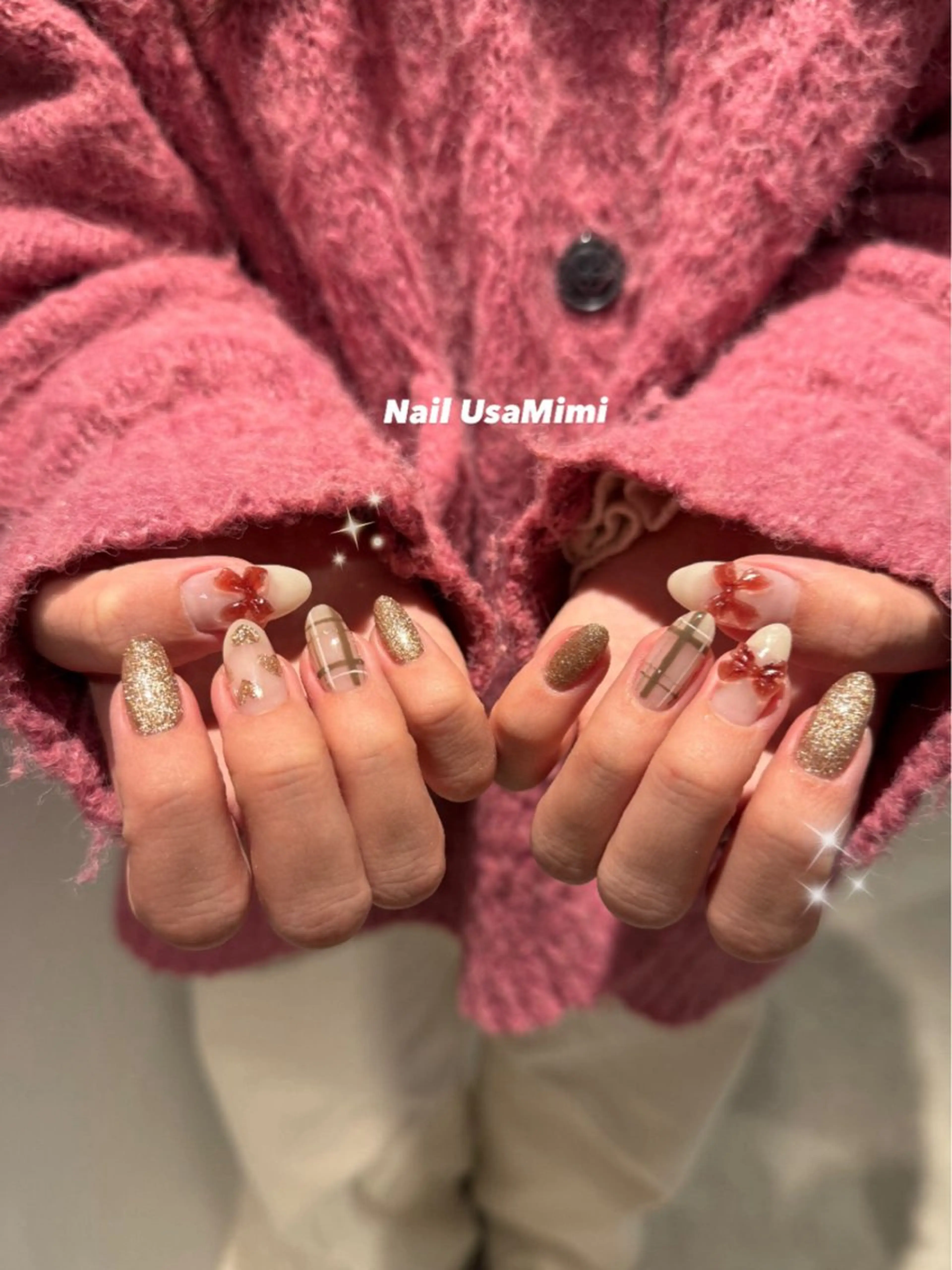 ネイル ハンドネイル 本町NailUsaM imi KEINAのネイルデザイン