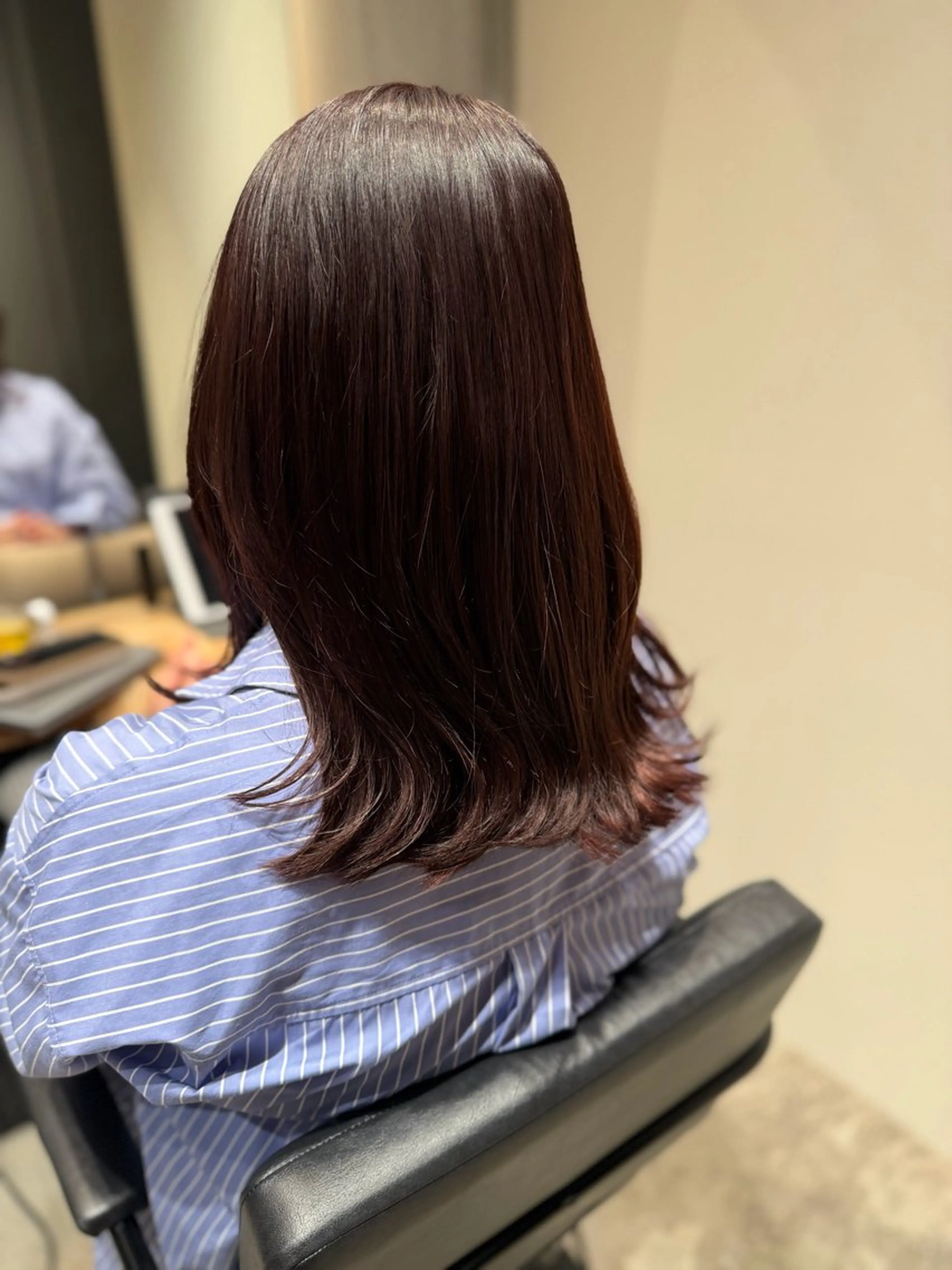 カラー ピンクカラー ヘアカラー 加賀美 幸乃のヘアスタイル