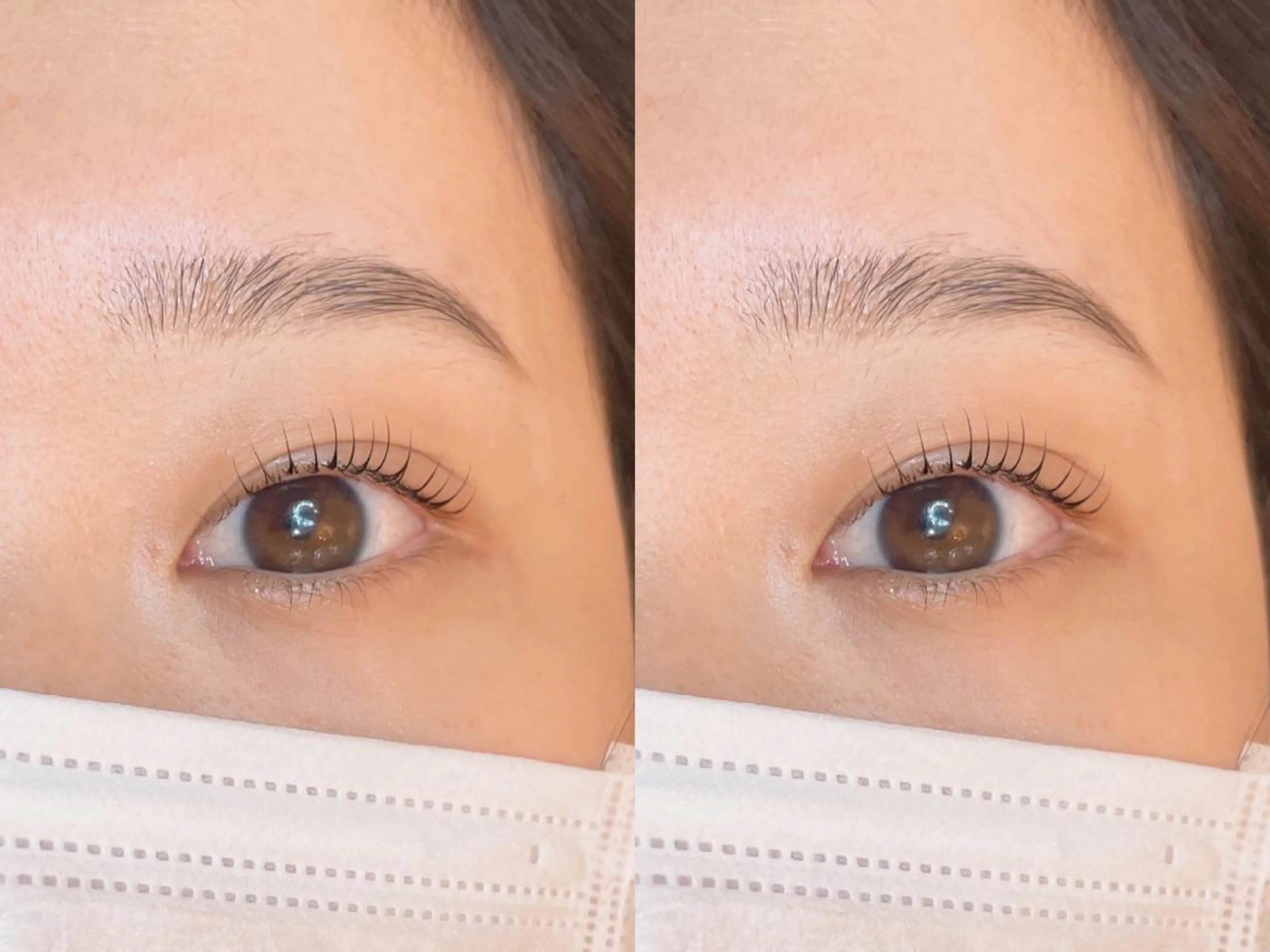 セミロング カラー パーマ ヘアアレンジ メンズ キッズ ネイル マツエク・マツパ アイブロウ メンズパーマ セミロングパーマ 一重×まつ毛パーマ マツパ Cupidトップ アイリスト石川のマツエク・マツパデザイン