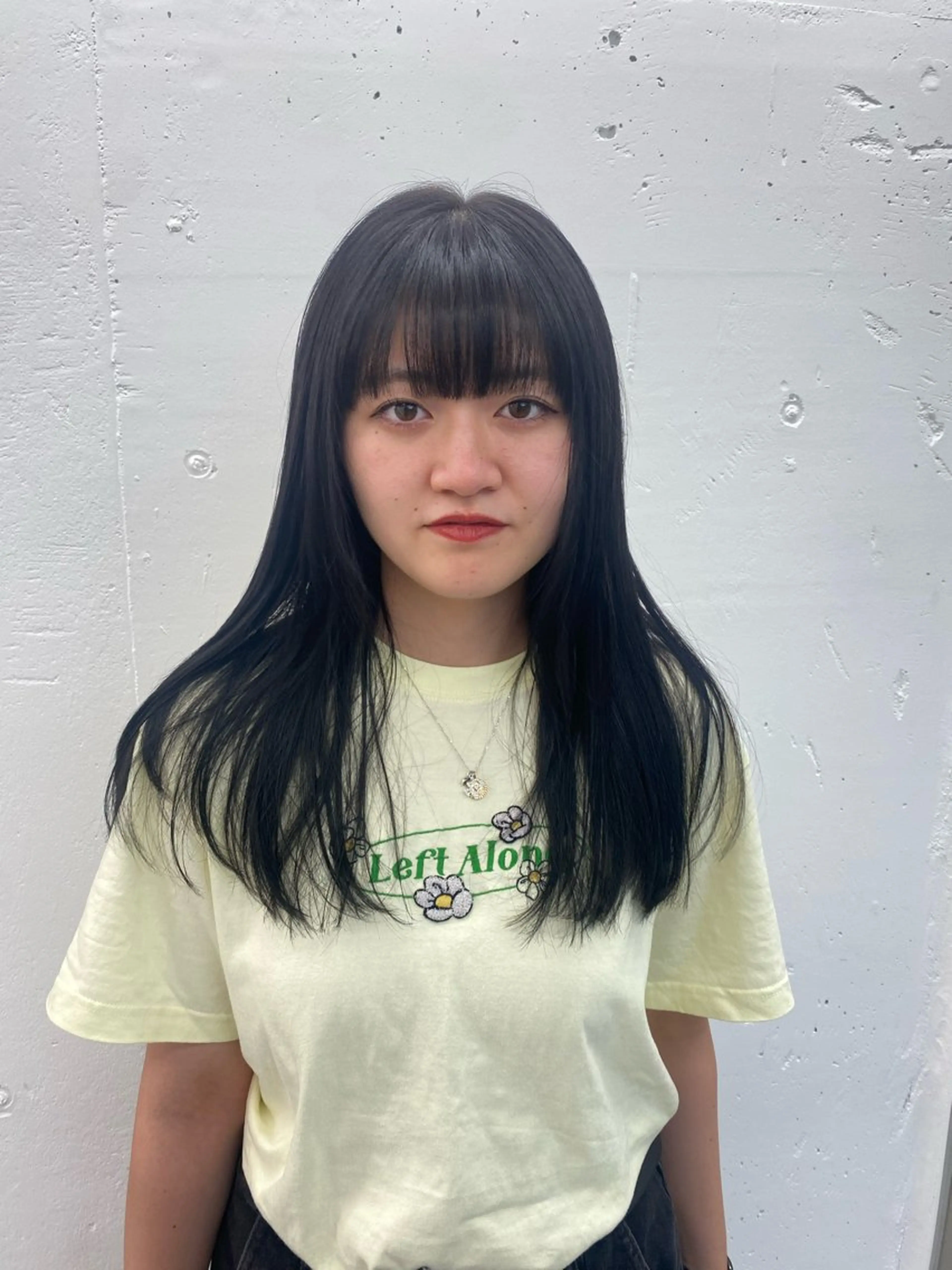 ロング カラー ヘアアレンジ 透明感カラー 夕羽夢🍓矢場/ 透明感カラーのヘアスタイル