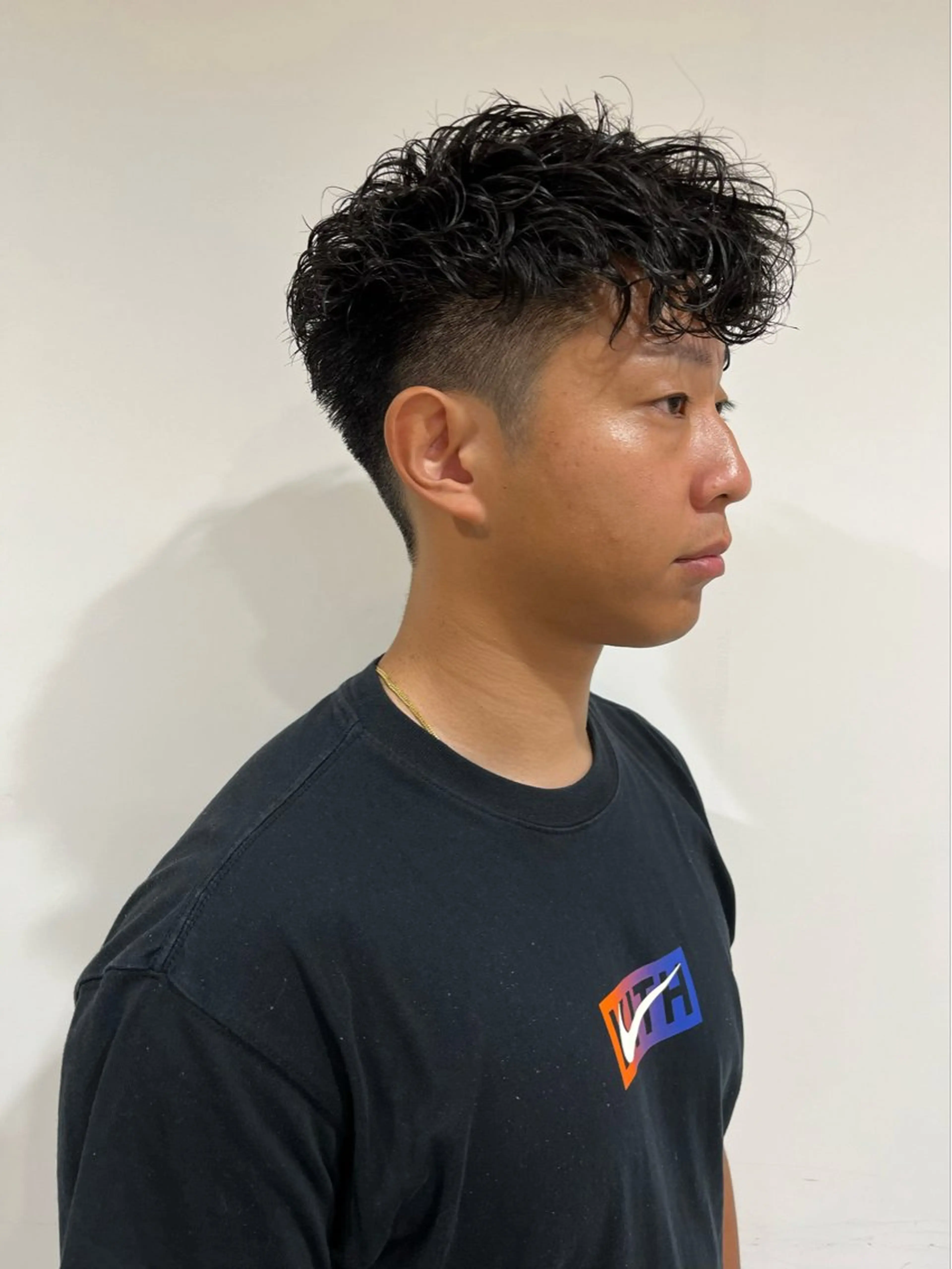 ショート パーマ 網谷 萌夏のヘアスタイル
