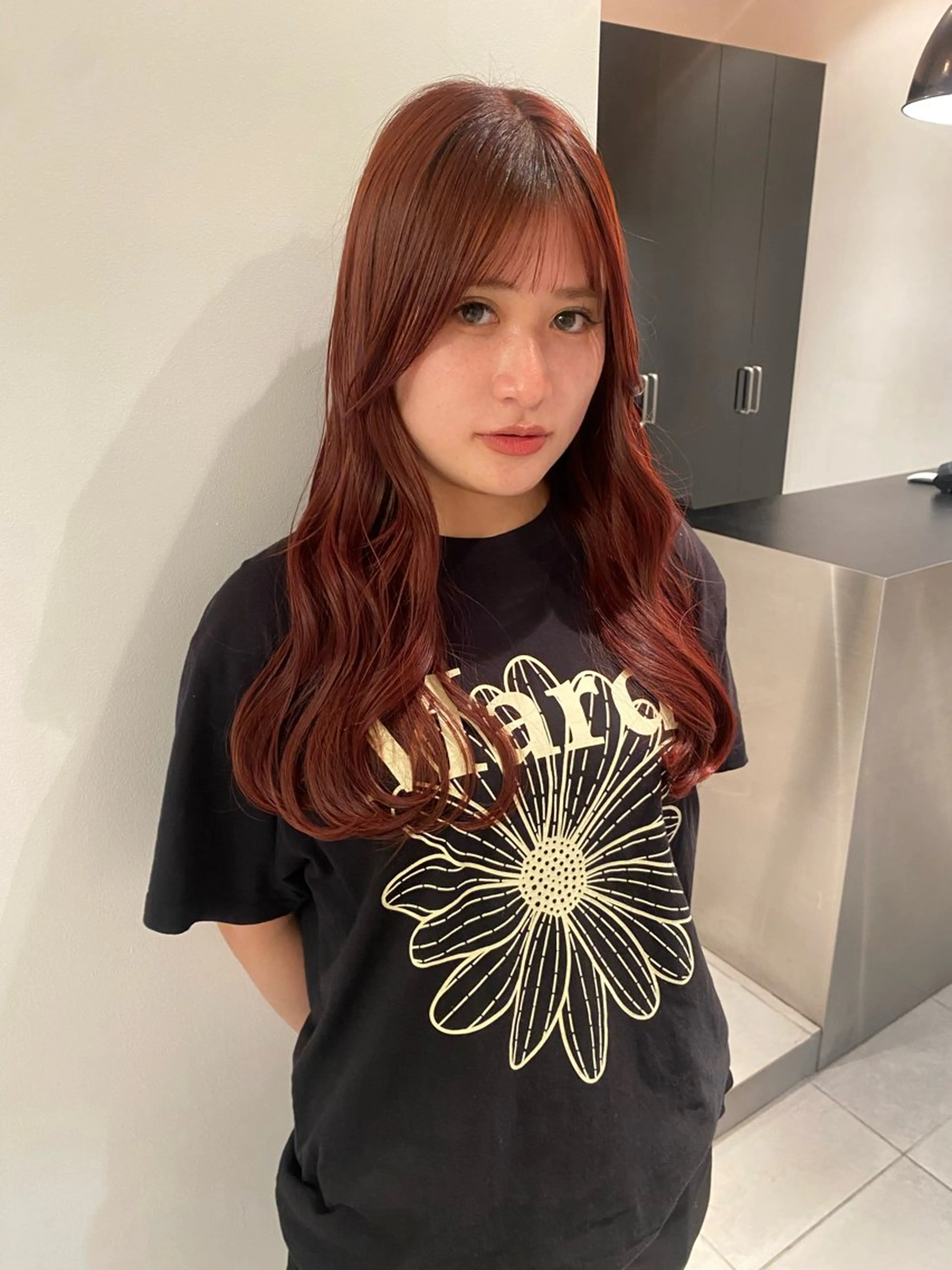 ロング カラー ヘアカラー riria/ボブ /透明感カラー🎀のヘアスタイル