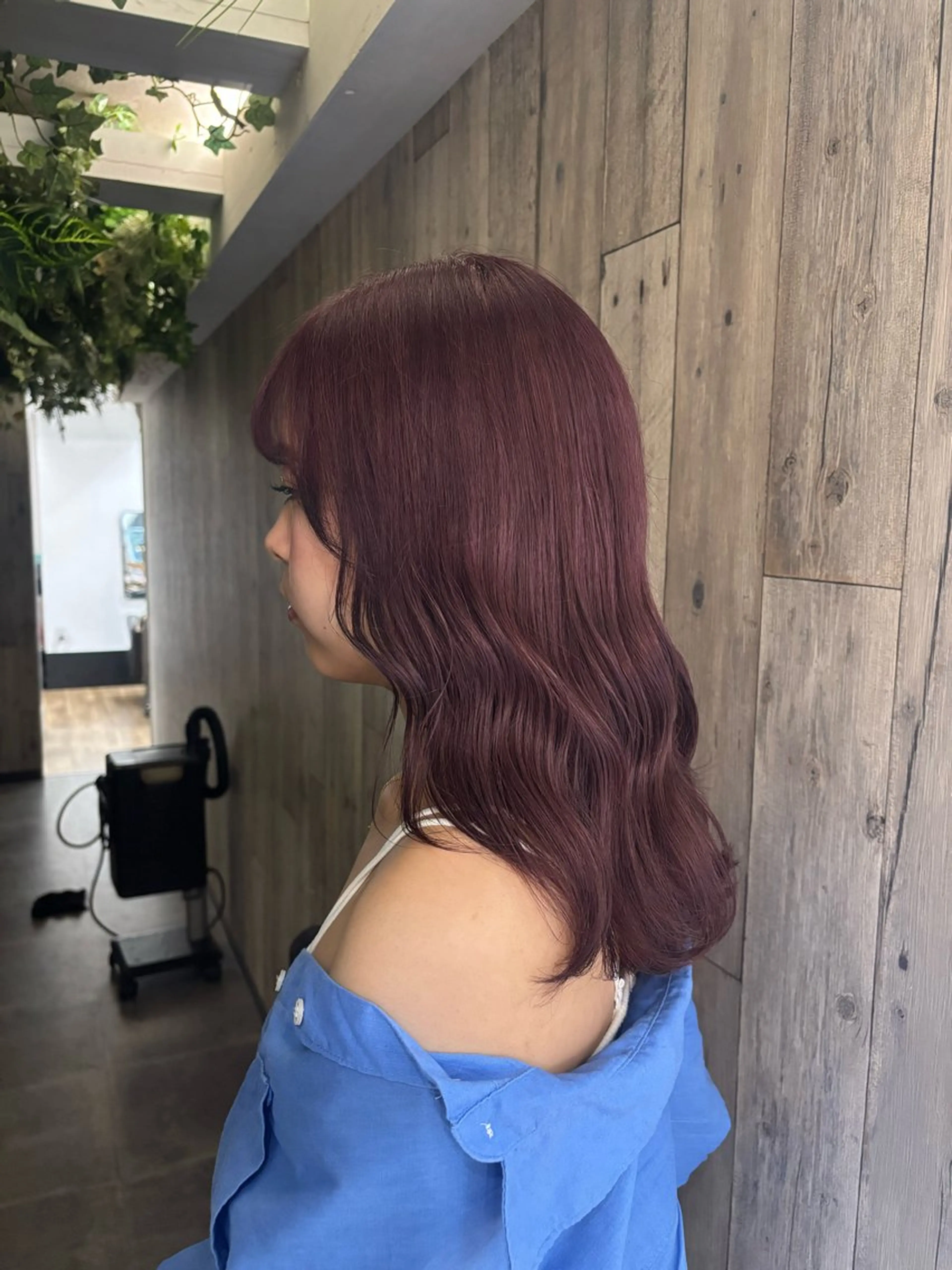 セミロング ヘアカラー chika °ʚ🎀ɞ°.のヘアスタイル