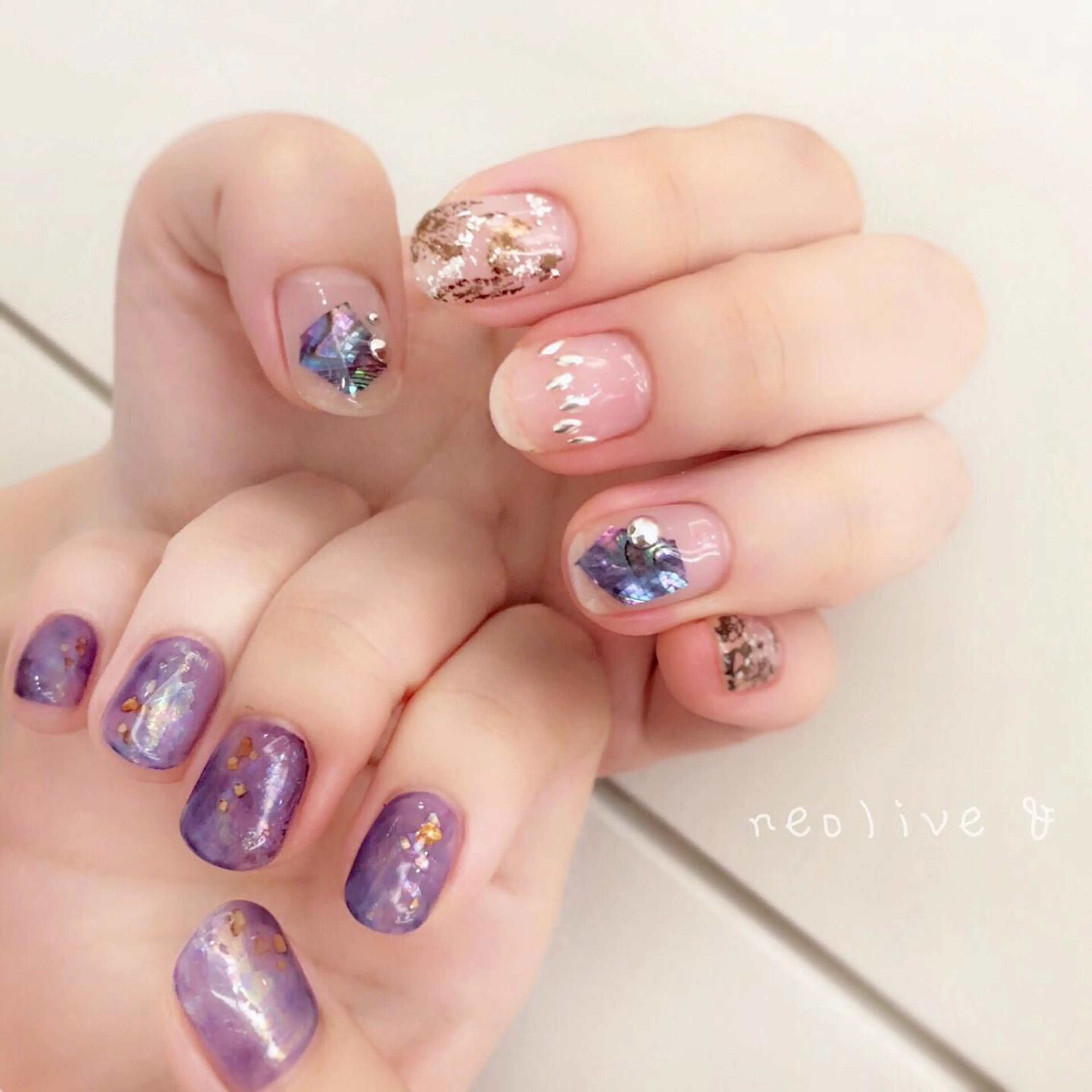 ネイル ハンドネイル Yuriko Omi パラジェル/渋谷のネイルデザイン