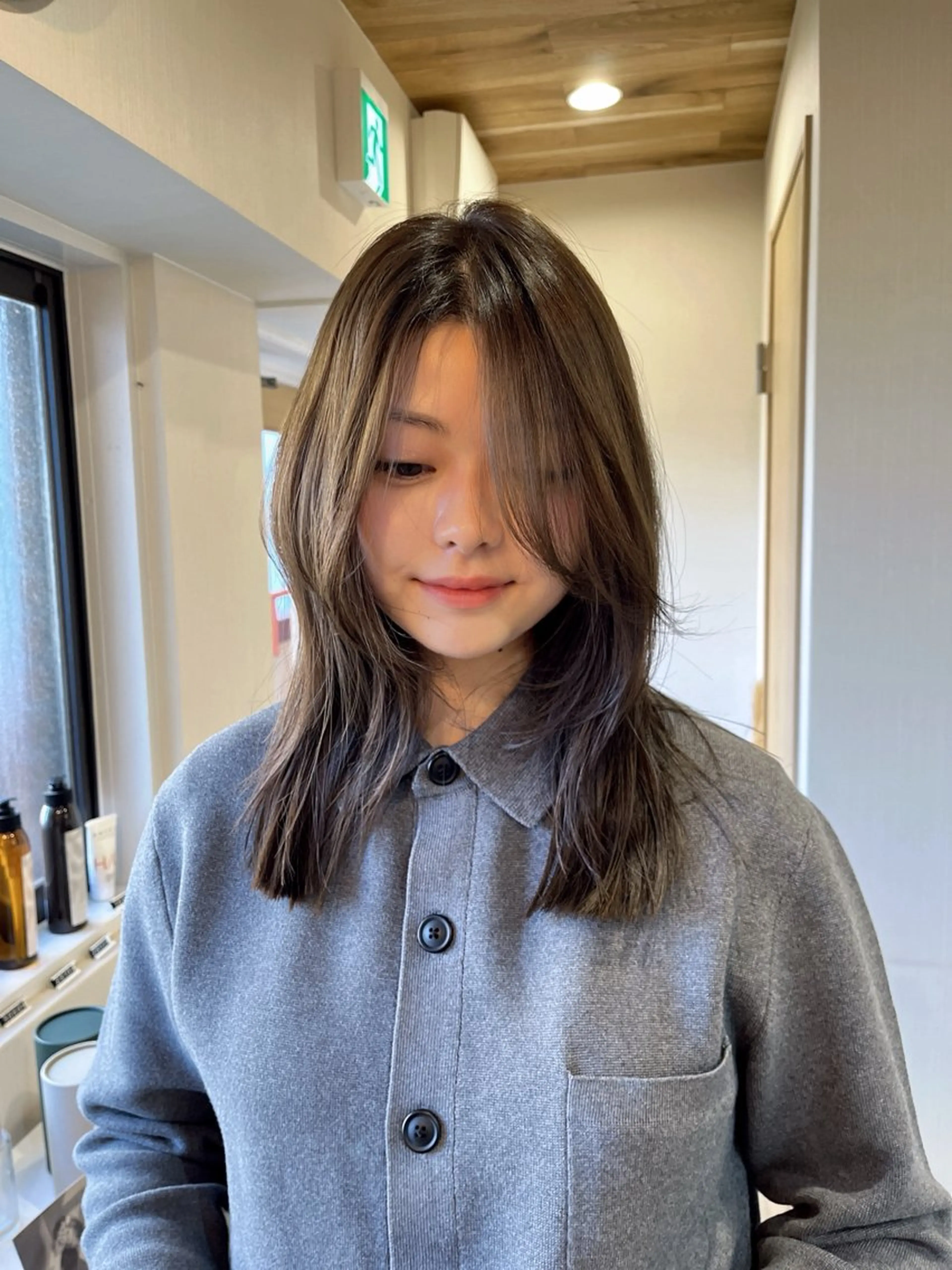 🎀似合わせカット+カラー+Aujua3🎀【超音波アイロン付き】の写真