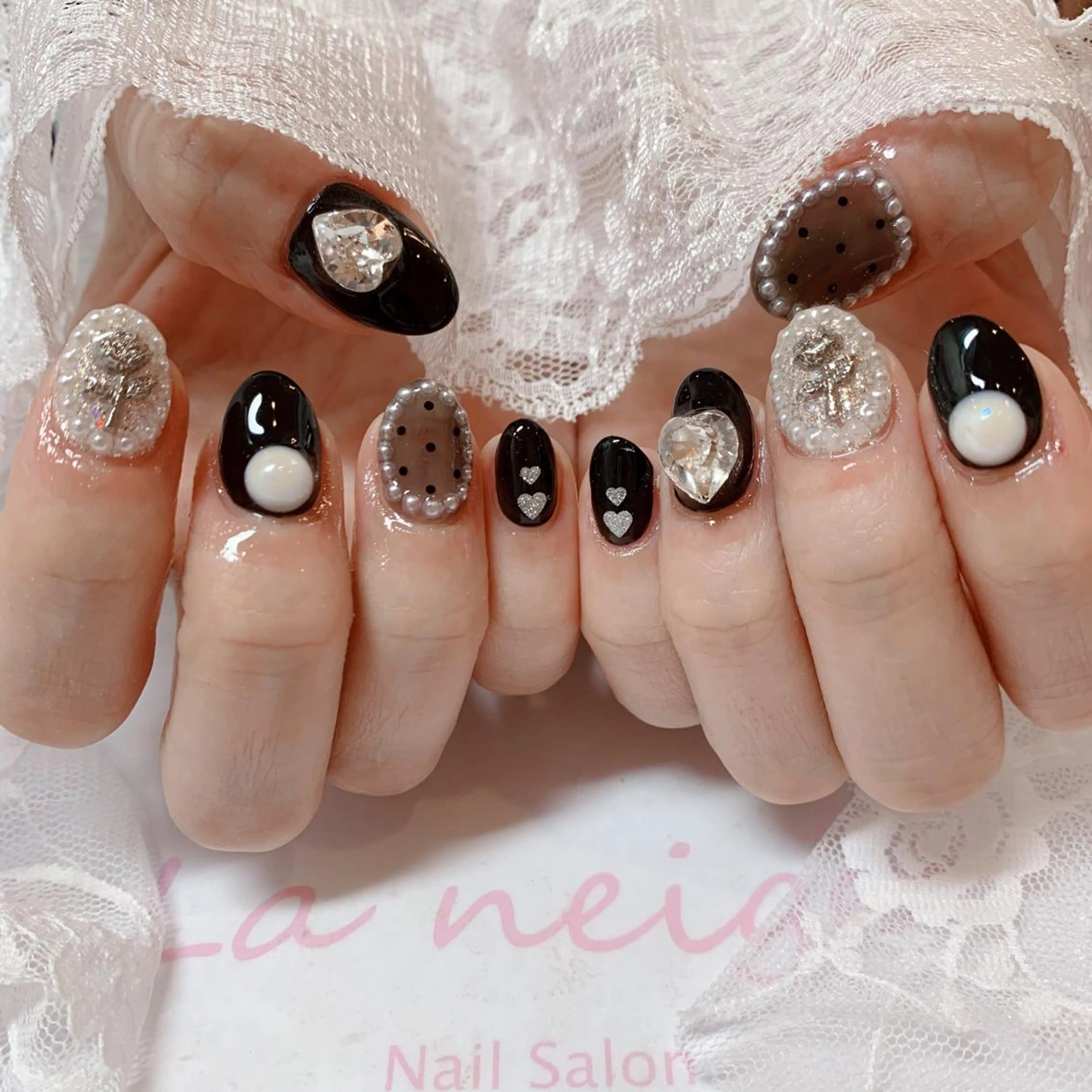 ネイル ハンドネイル La neige* yuki 🐩🌙のネイルデザイン