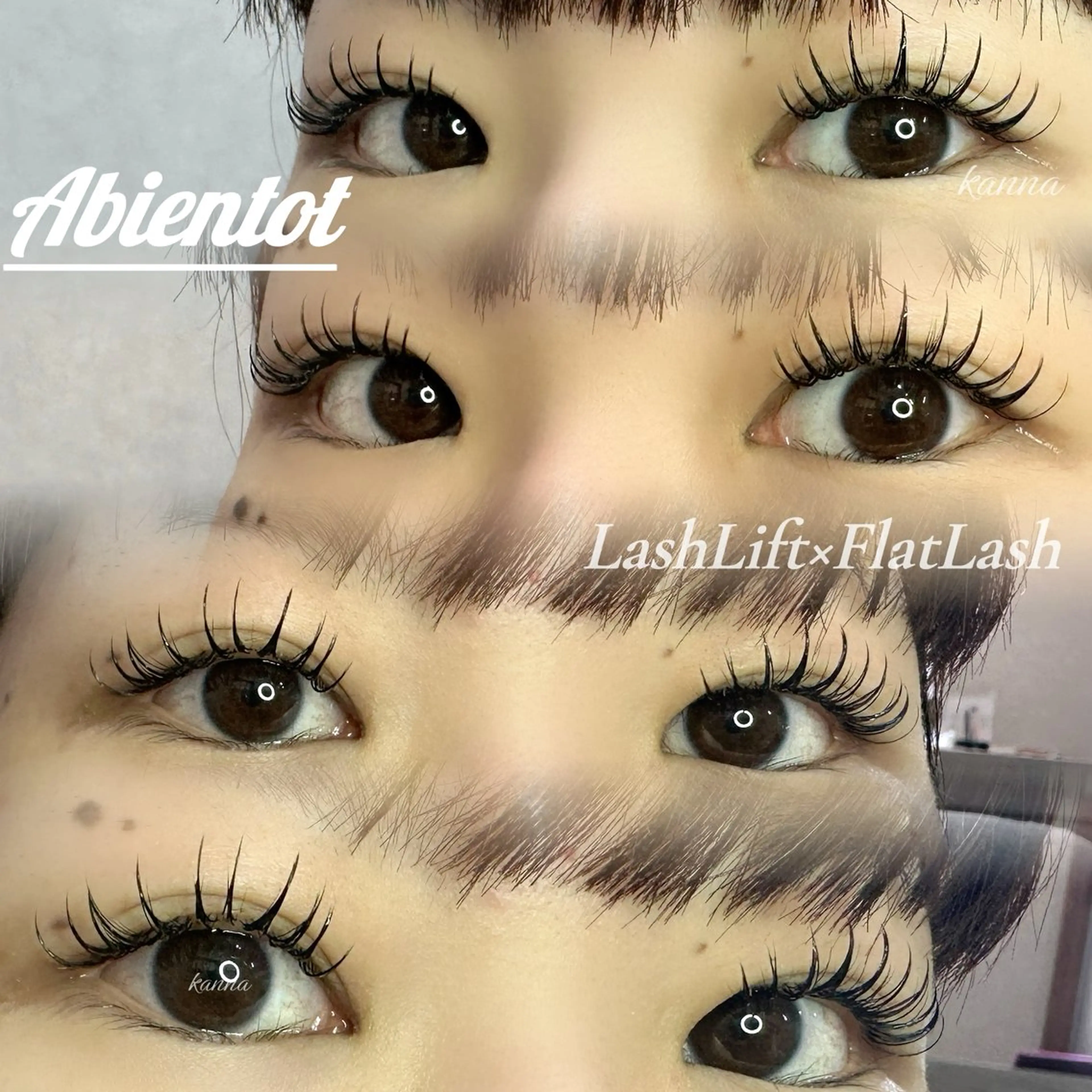 マツエク・マツパ Abientot Kannaのマツエク・マツパデザイン