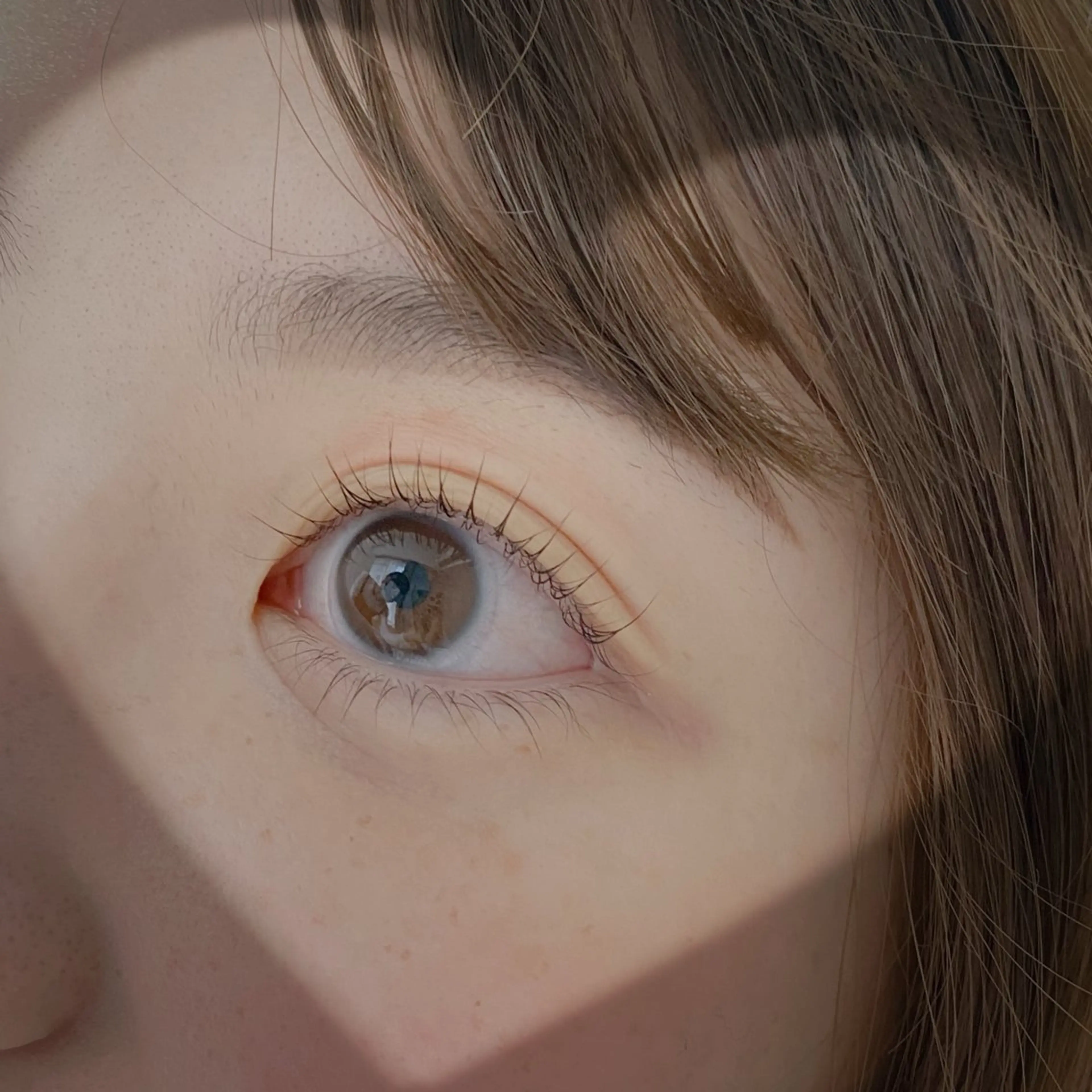 上まつげパーマ＋下まつげパーマの写真