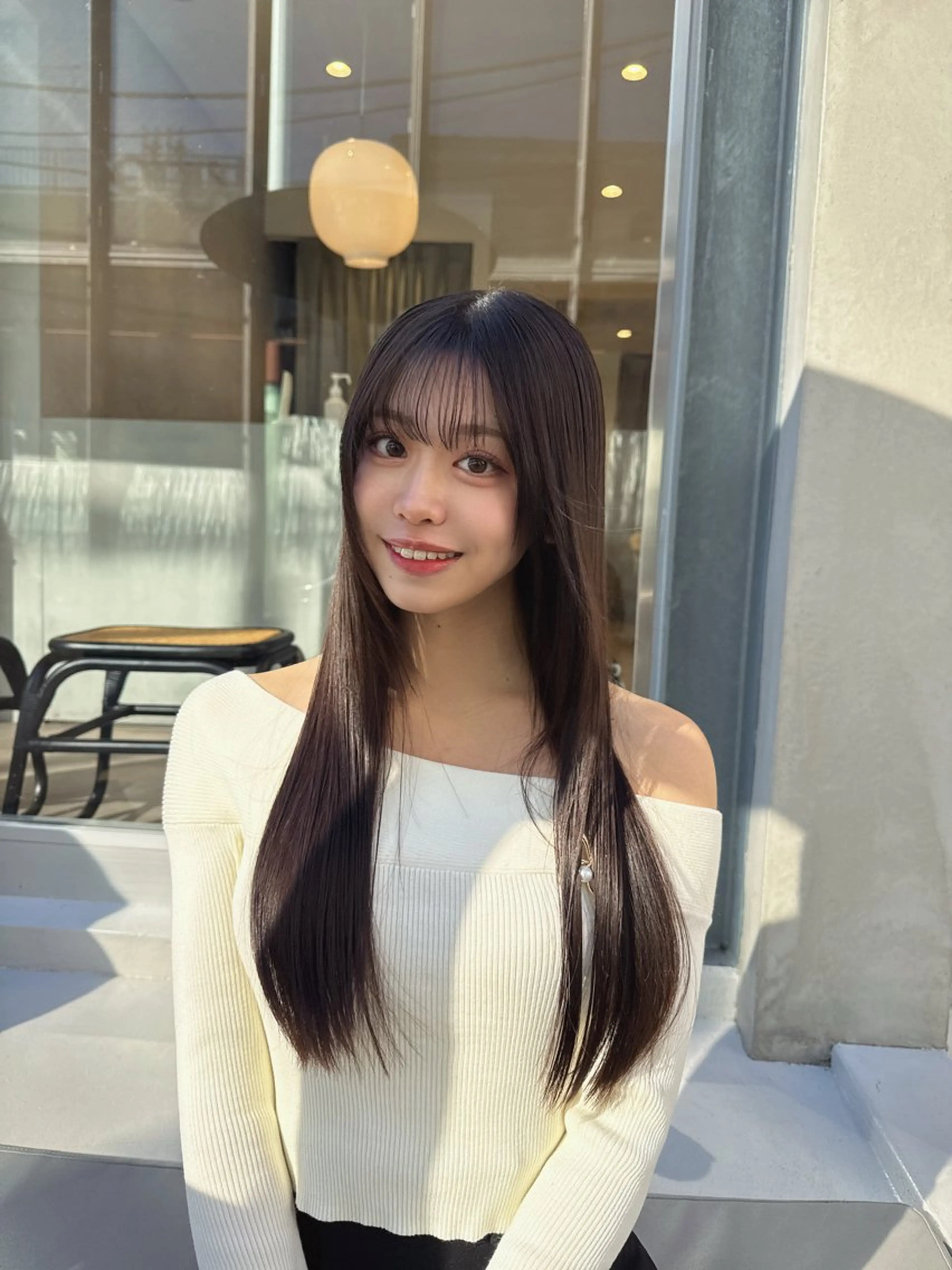 ロング カラー カット ヘアカラー トリートメント 💎透明感カラー特化 💎TAISEIのヘアスタイル