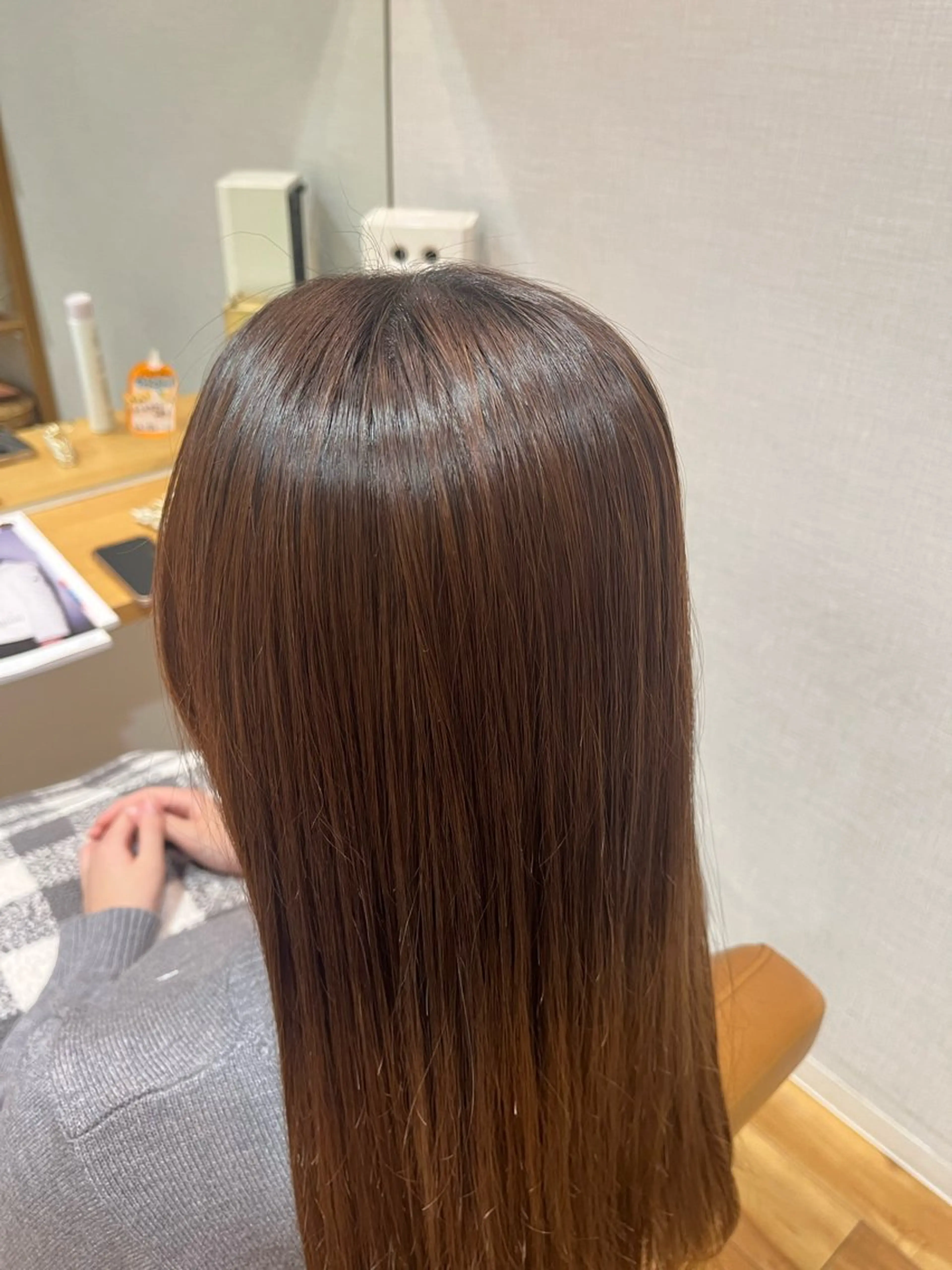 ロング 阿部 楓のヘアスタイル