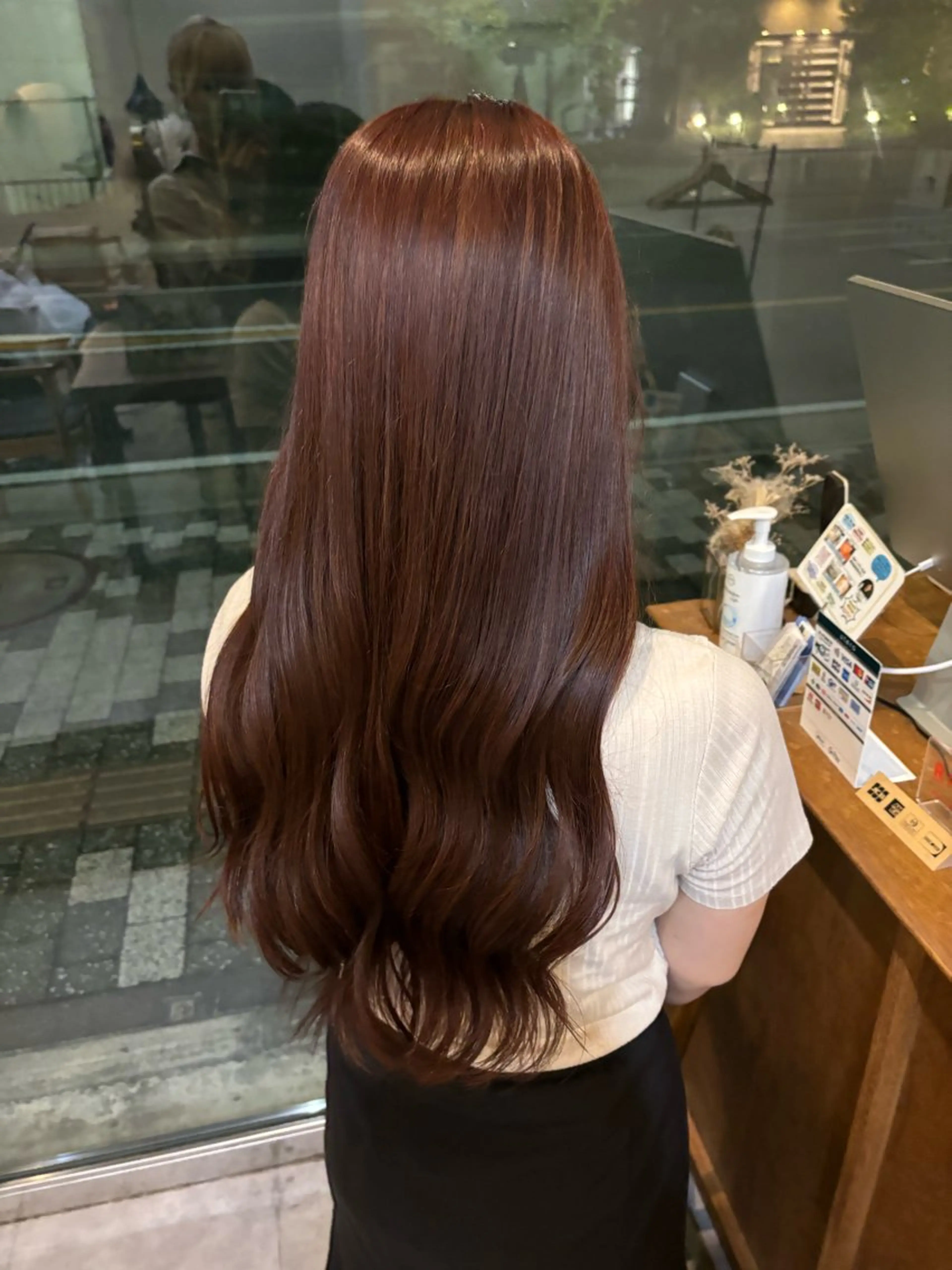 ロング カラー tre.甲子園口店 M A R Iのヘアスタイル