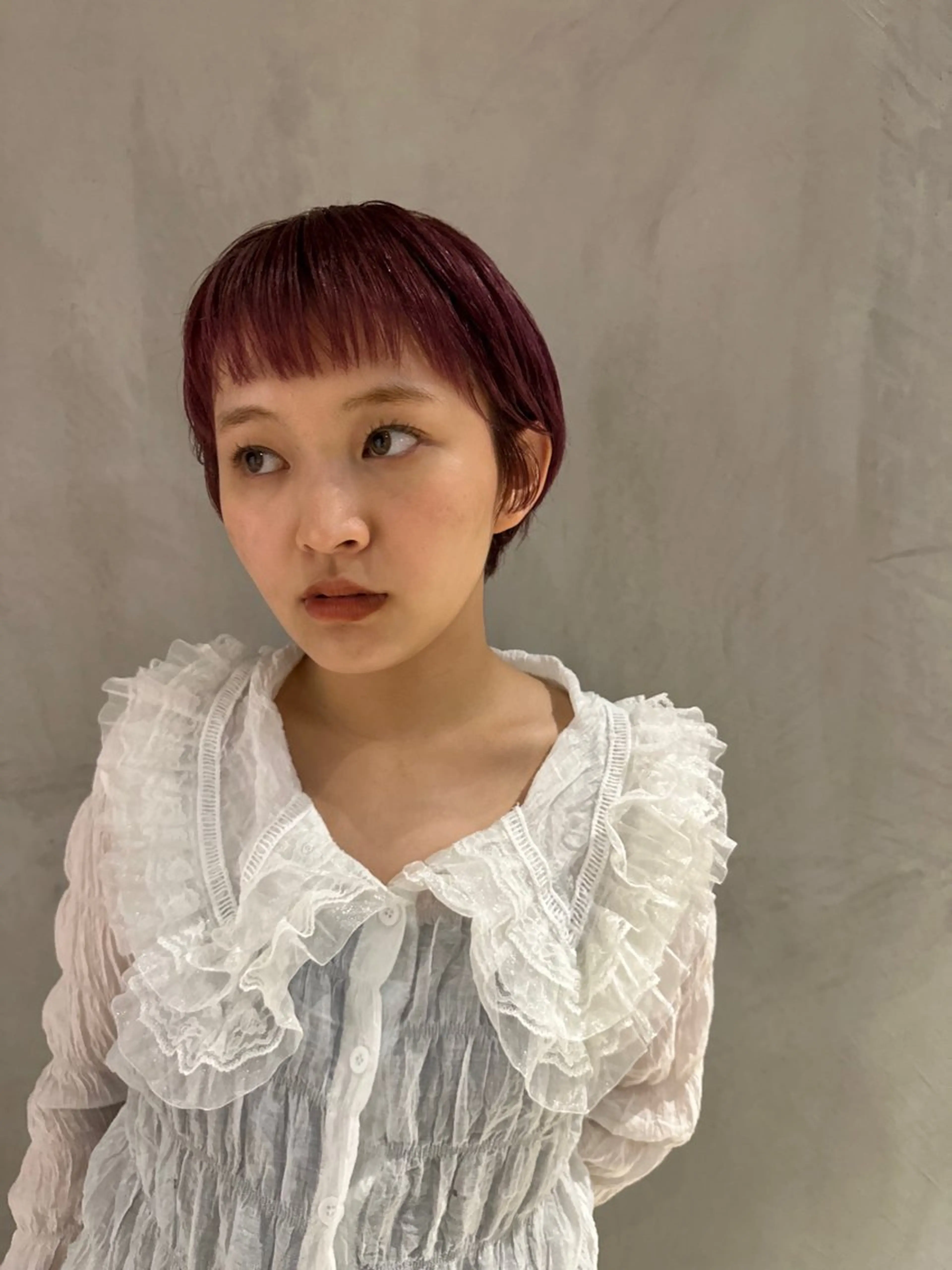 ショート ムラカミリム/cut /似合わせcolorのヘアスタイル