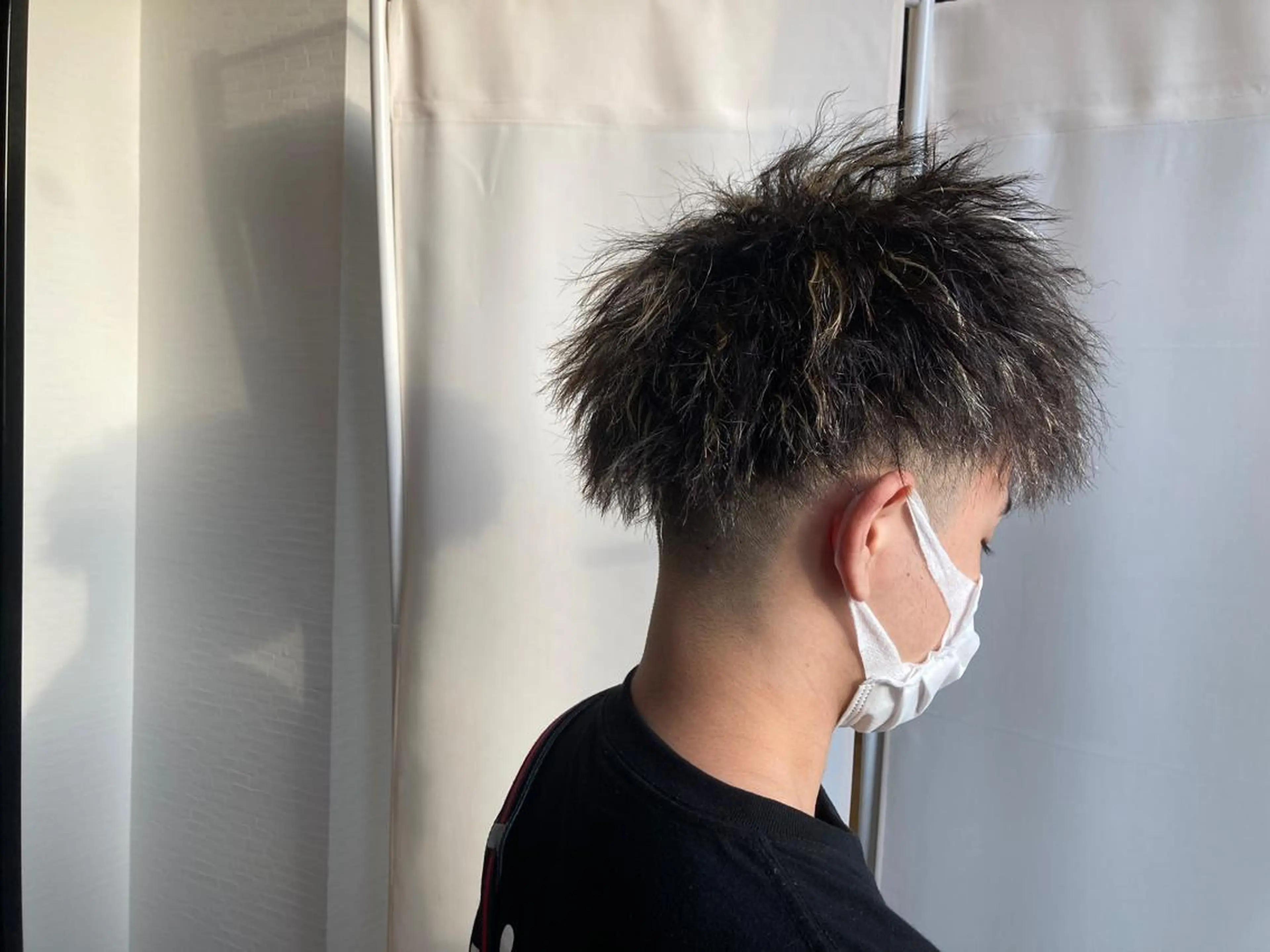 パーマ メンズ ヘアカラー&縮毛矯正 STAR☆RIVERのヘアスタイル