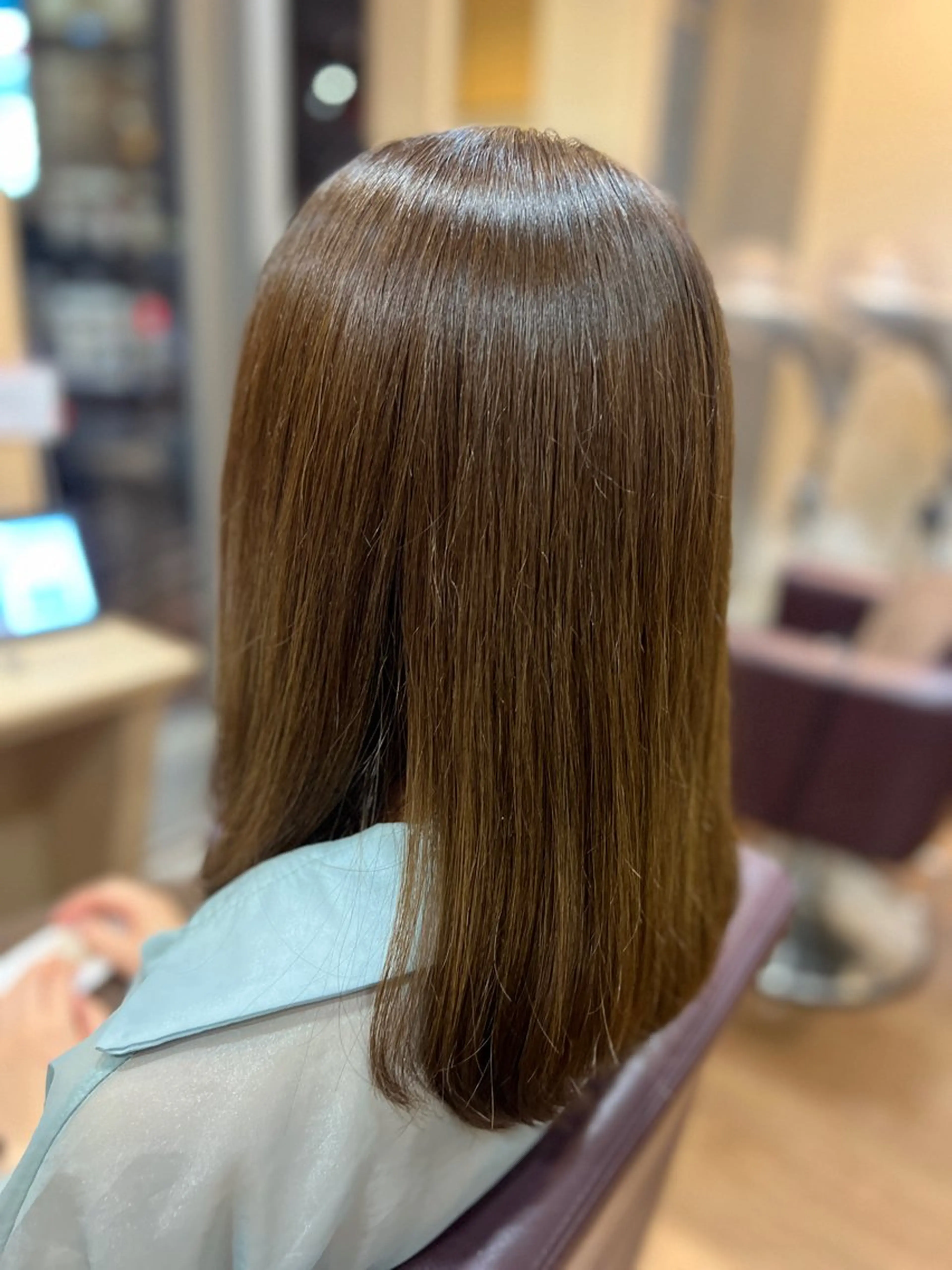 ミディアム 小林 光紗のヘアスタイル