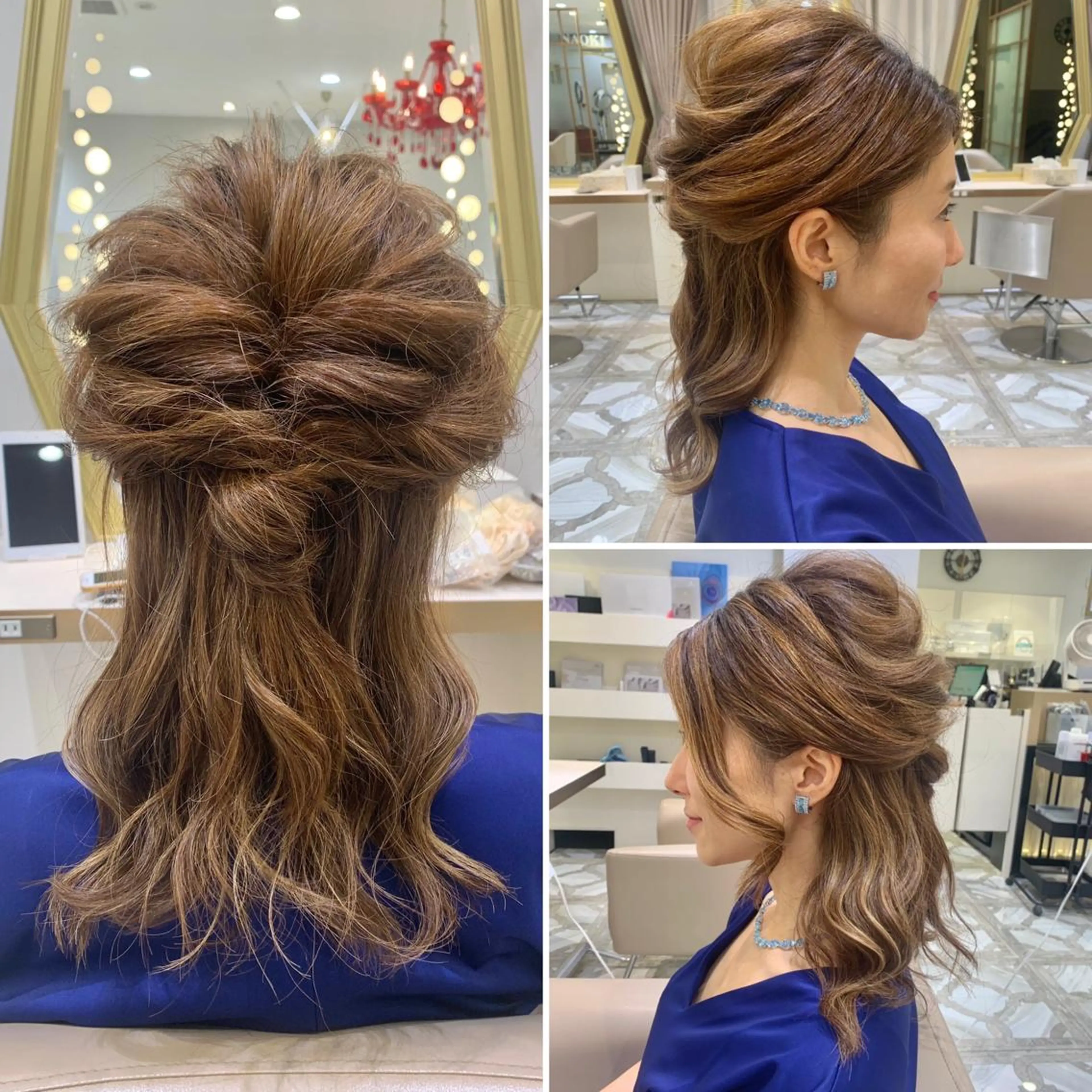 セミロング カラー パーマ ヘアアレンジ メンズ キッズ ネイル マツエク・マツパ アイブロウ 《褒められる》 透明感カラー/小嶋のヘアスタイル