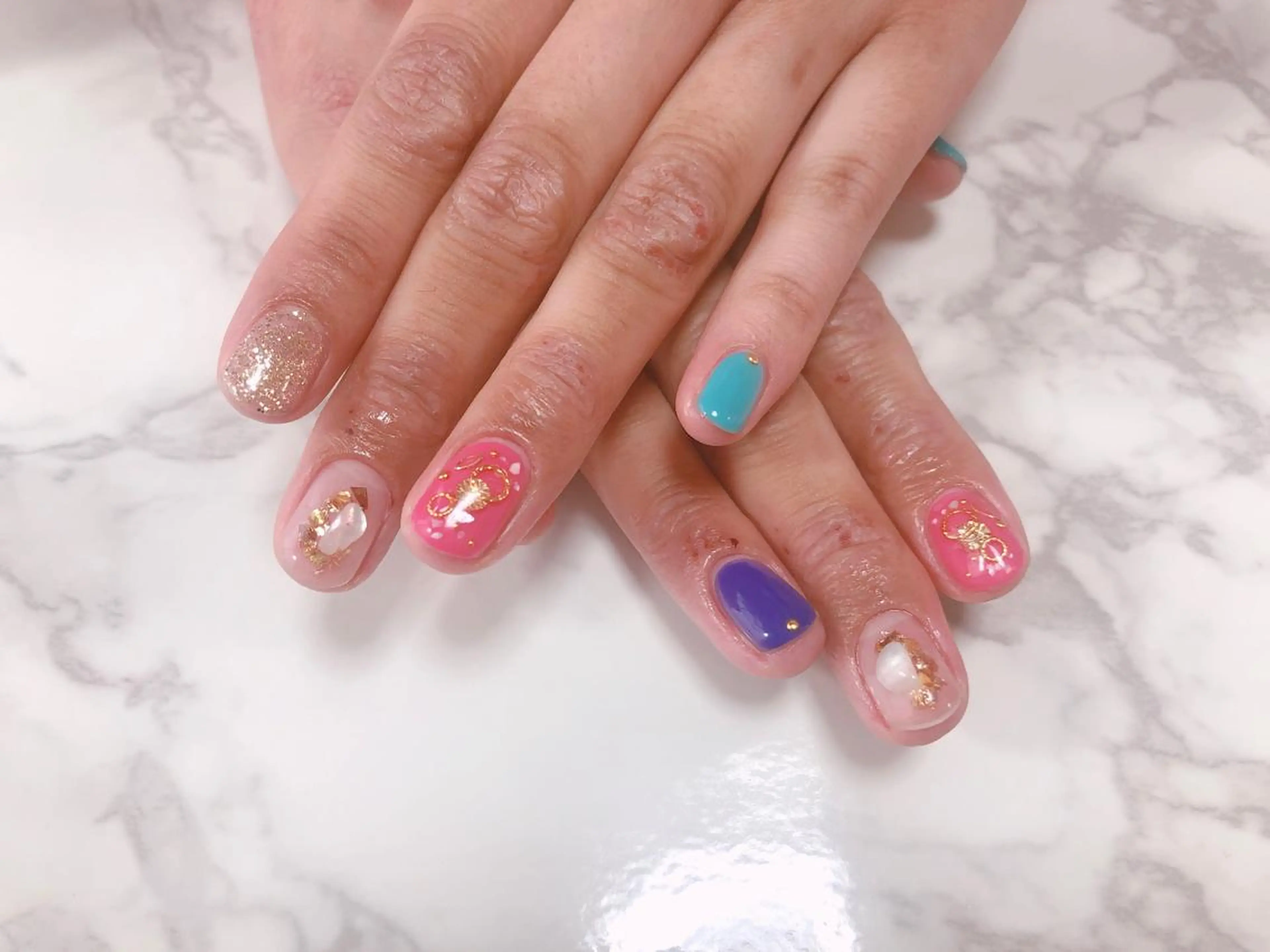 ネイル 持ち込み Regaro i.sのネイルデザイン