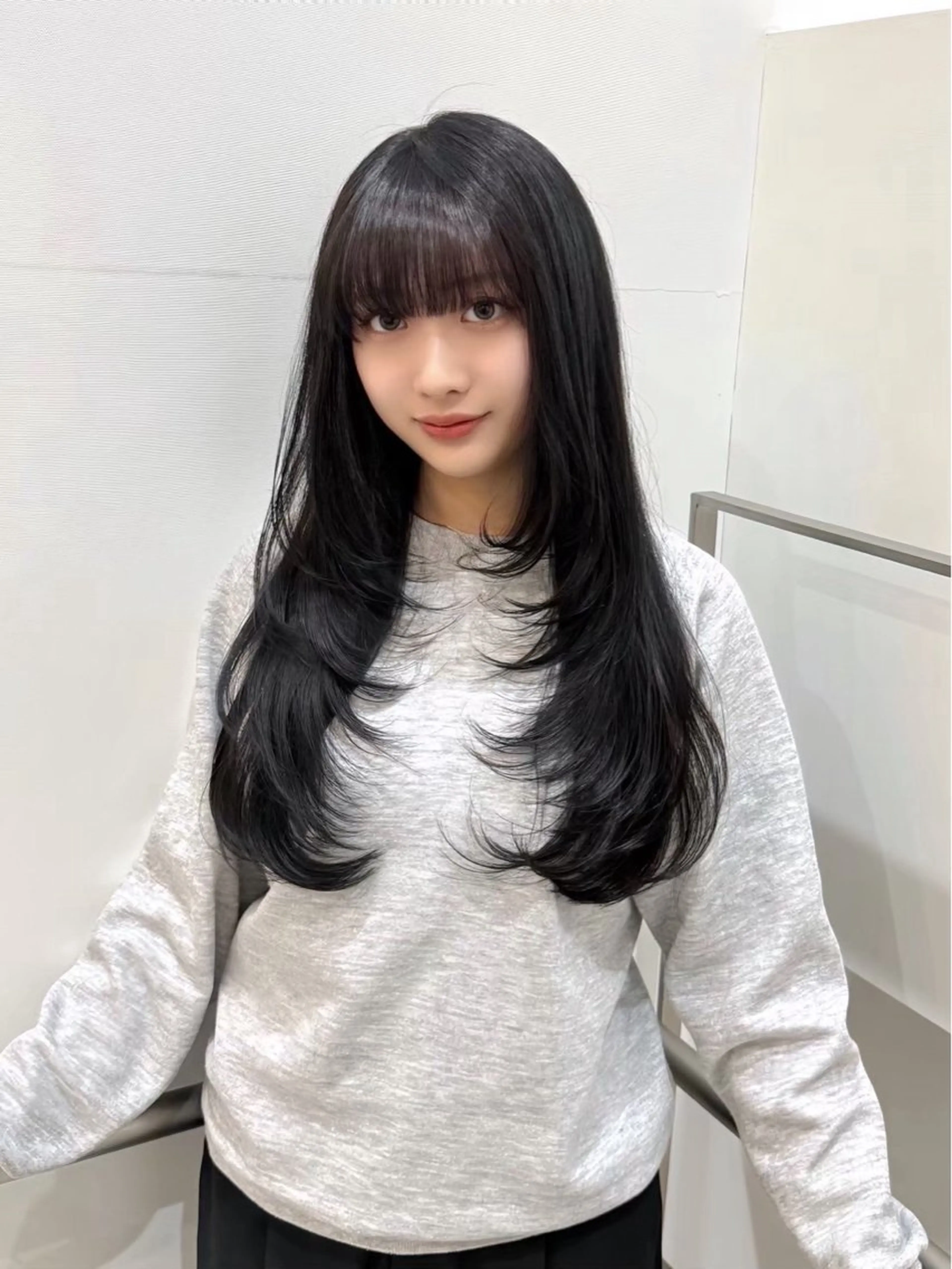 ロング レイヤーカット ロング カット ナツキ💫 カットモデル募集中のヘアスタイル