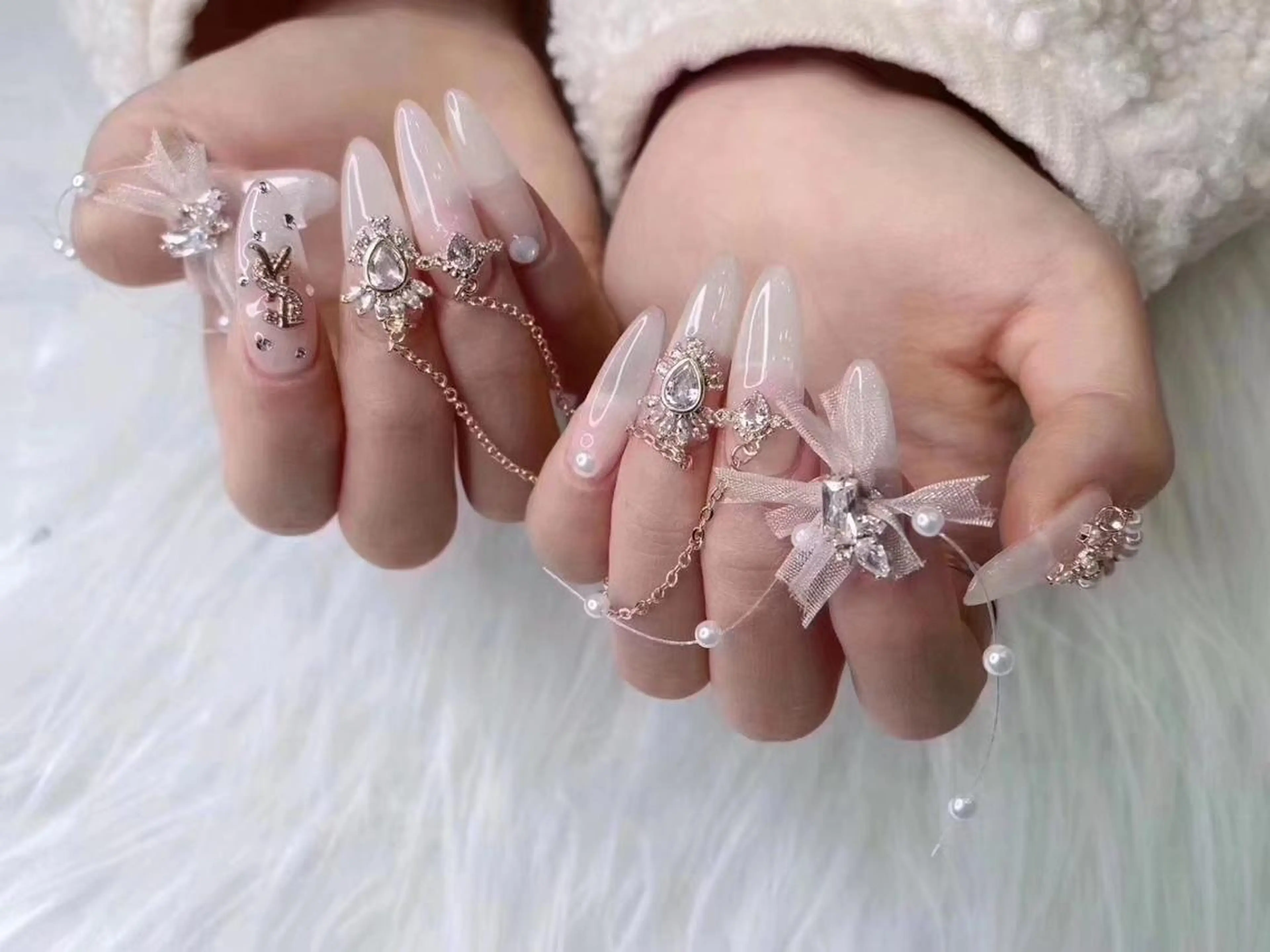 ロング ネイル Babarla Nailのネイルデザイン