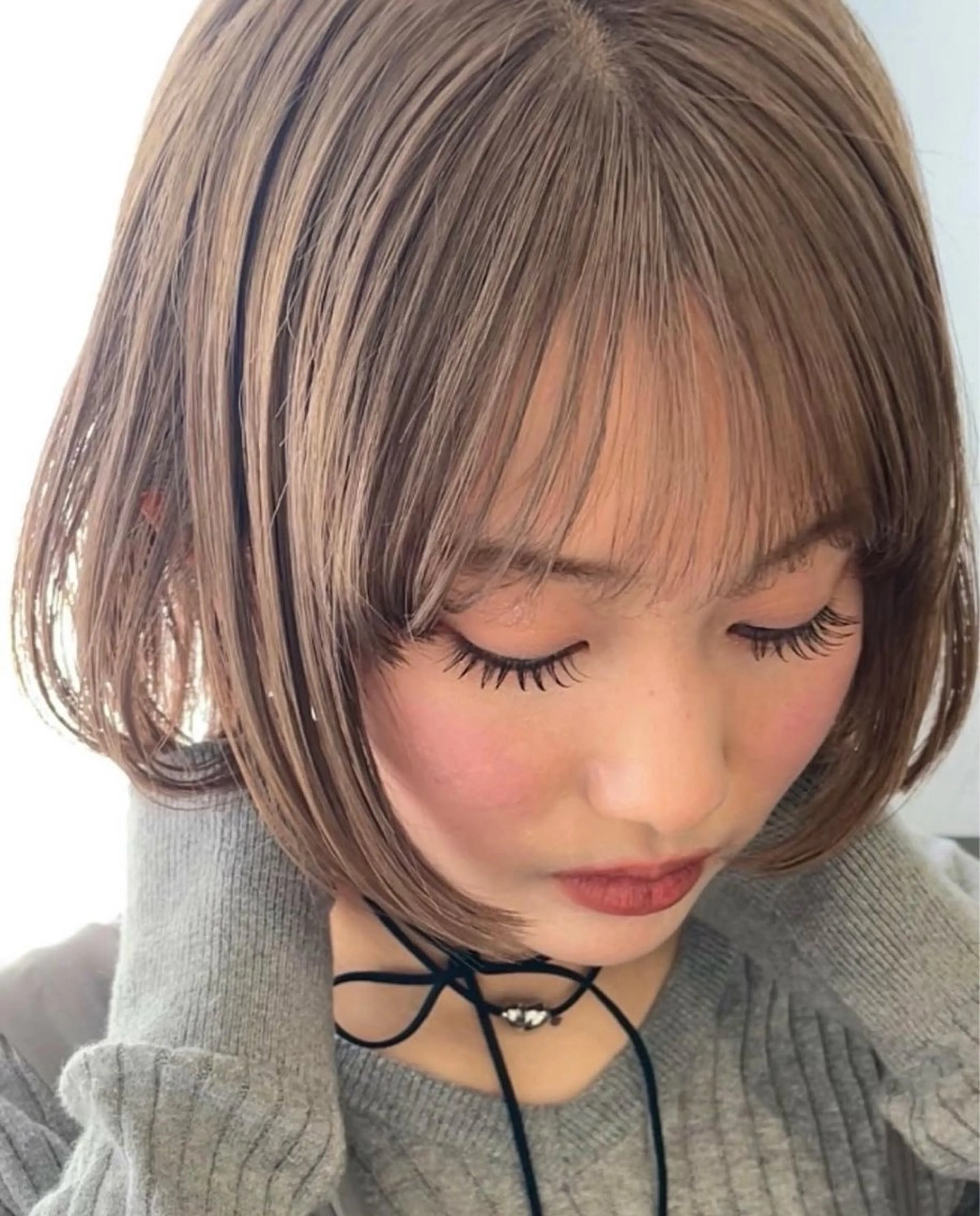 マツエク・マツパ 束感まつ毛 一重×まつ毛パーマ elineye misakiのマツエク・マツパデザイン