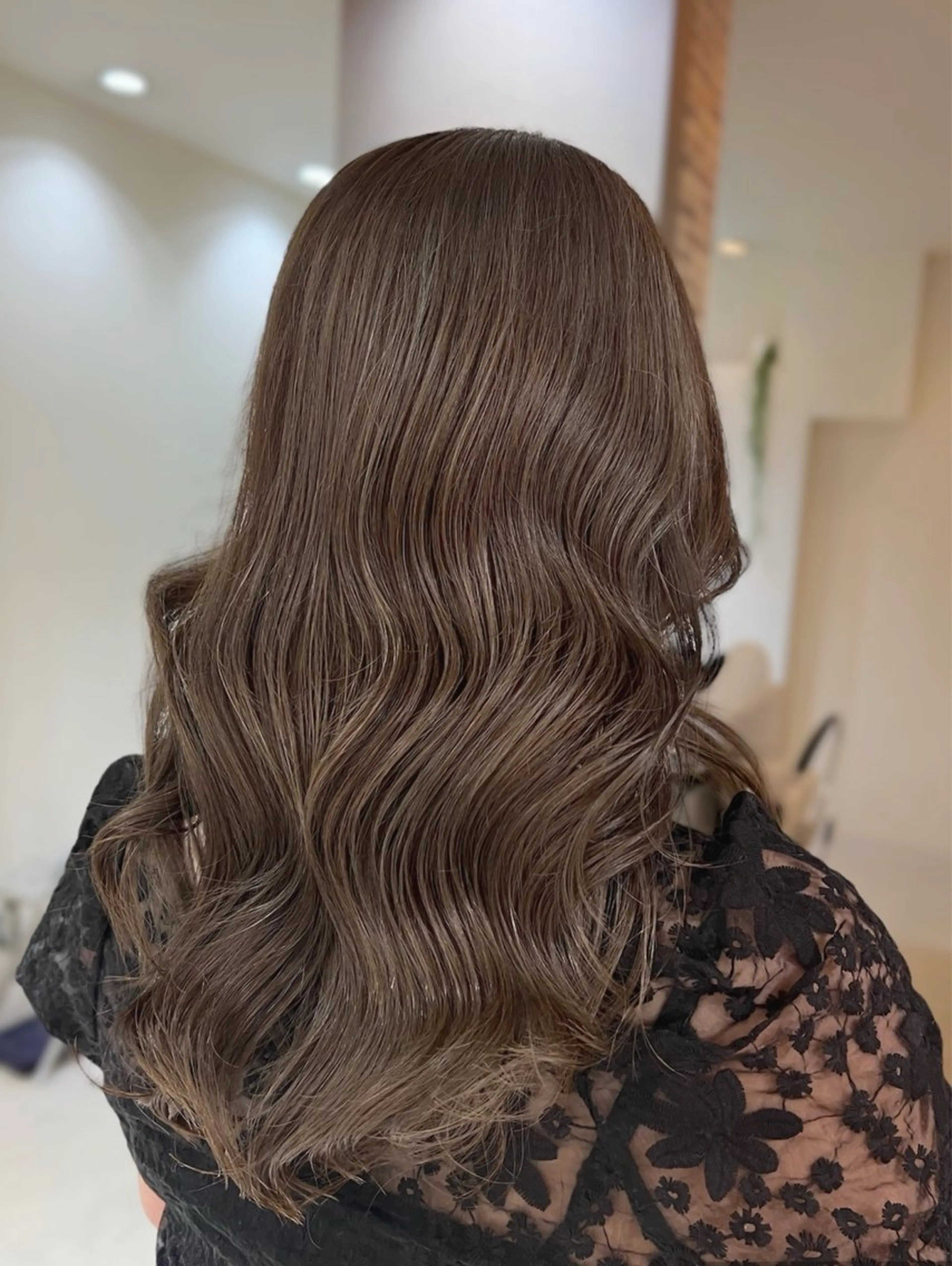 ロング 髪質改善メニュー 長井 美佐子のヘアスタイル