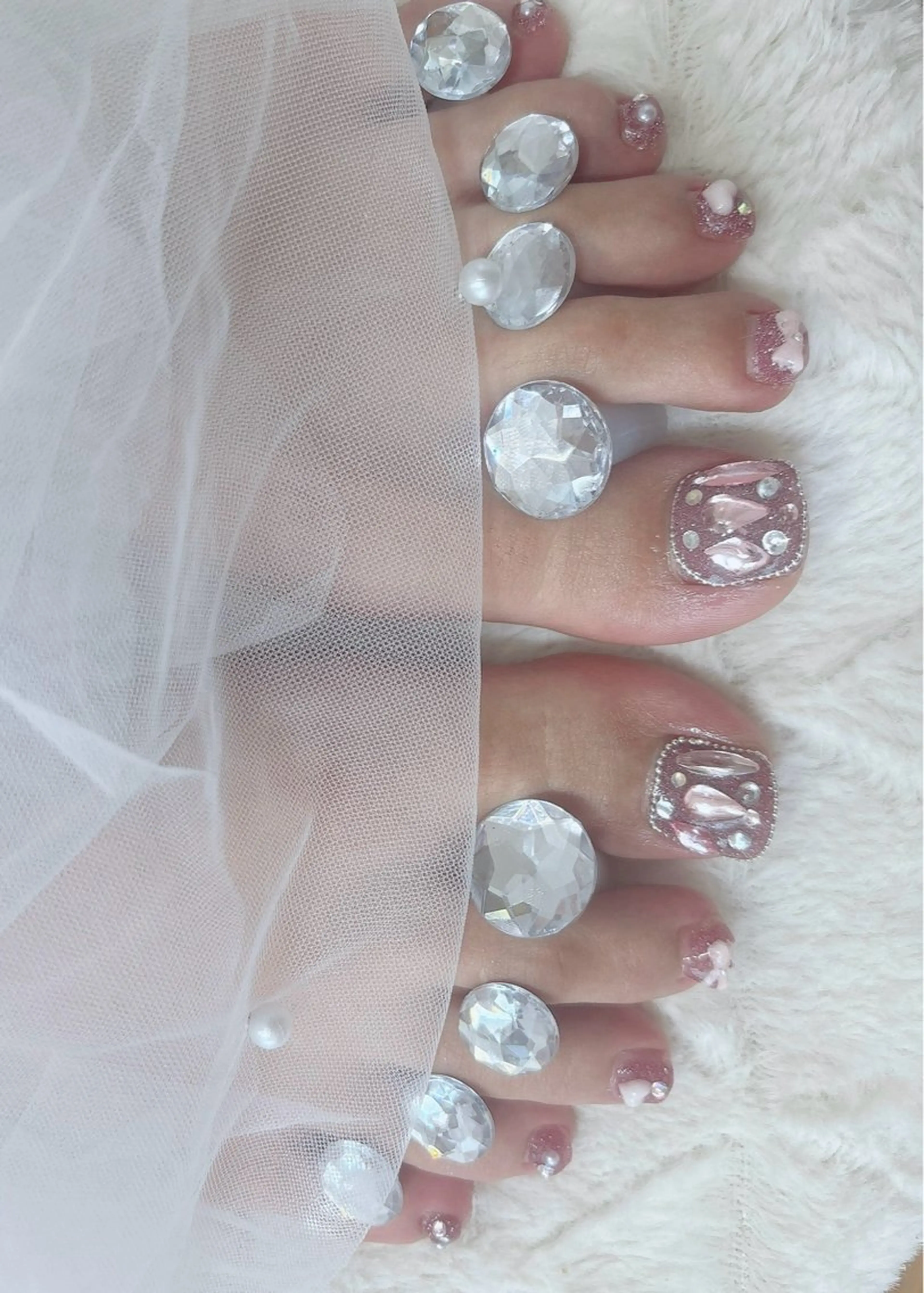 ネイル フラッシュネイル ラメ(グリッター) nail salon はるりのネイルデザイン