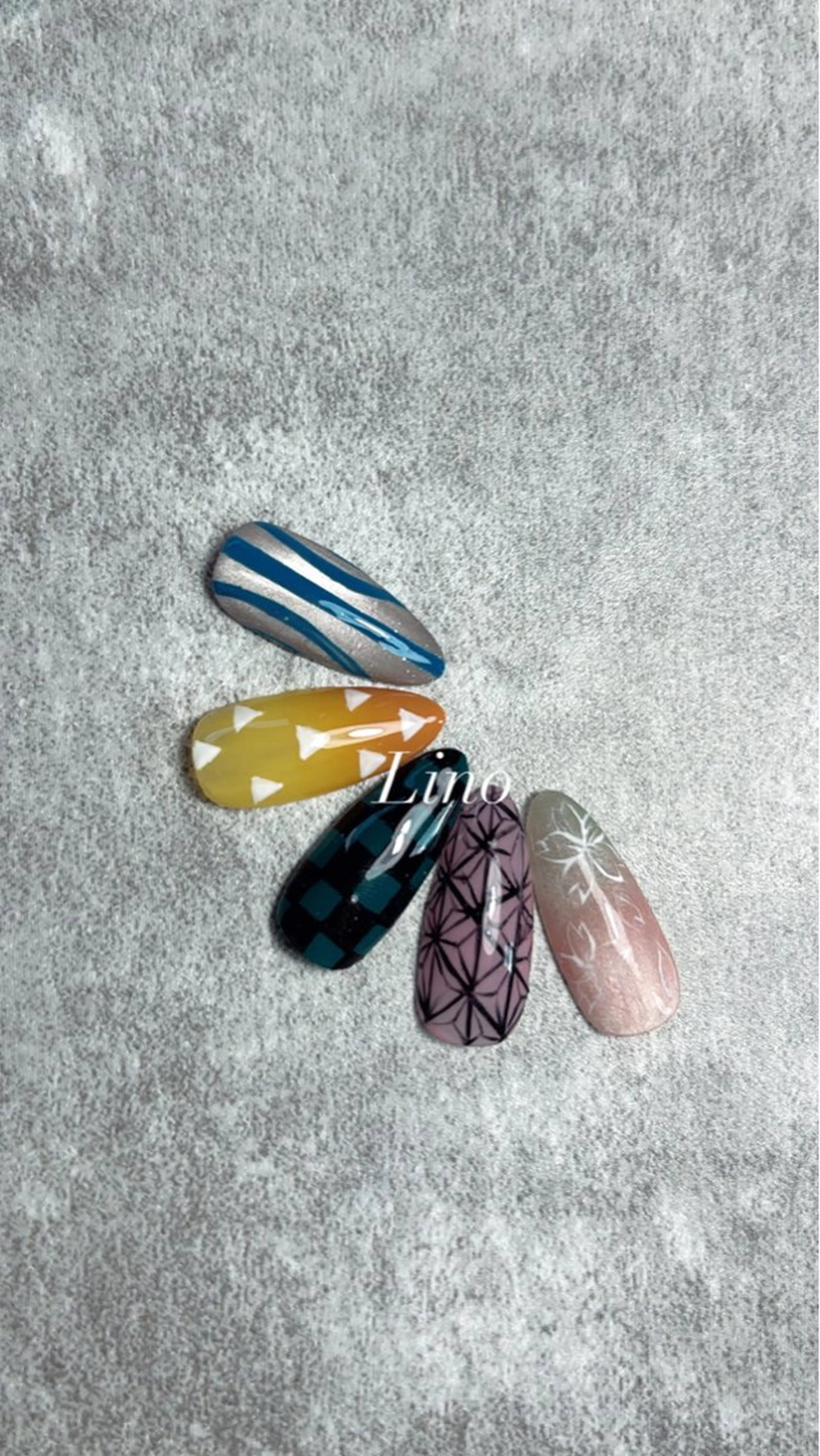 ネイル アートネイル Lino𓂃⟡.· Chizuruのネイルデザイン