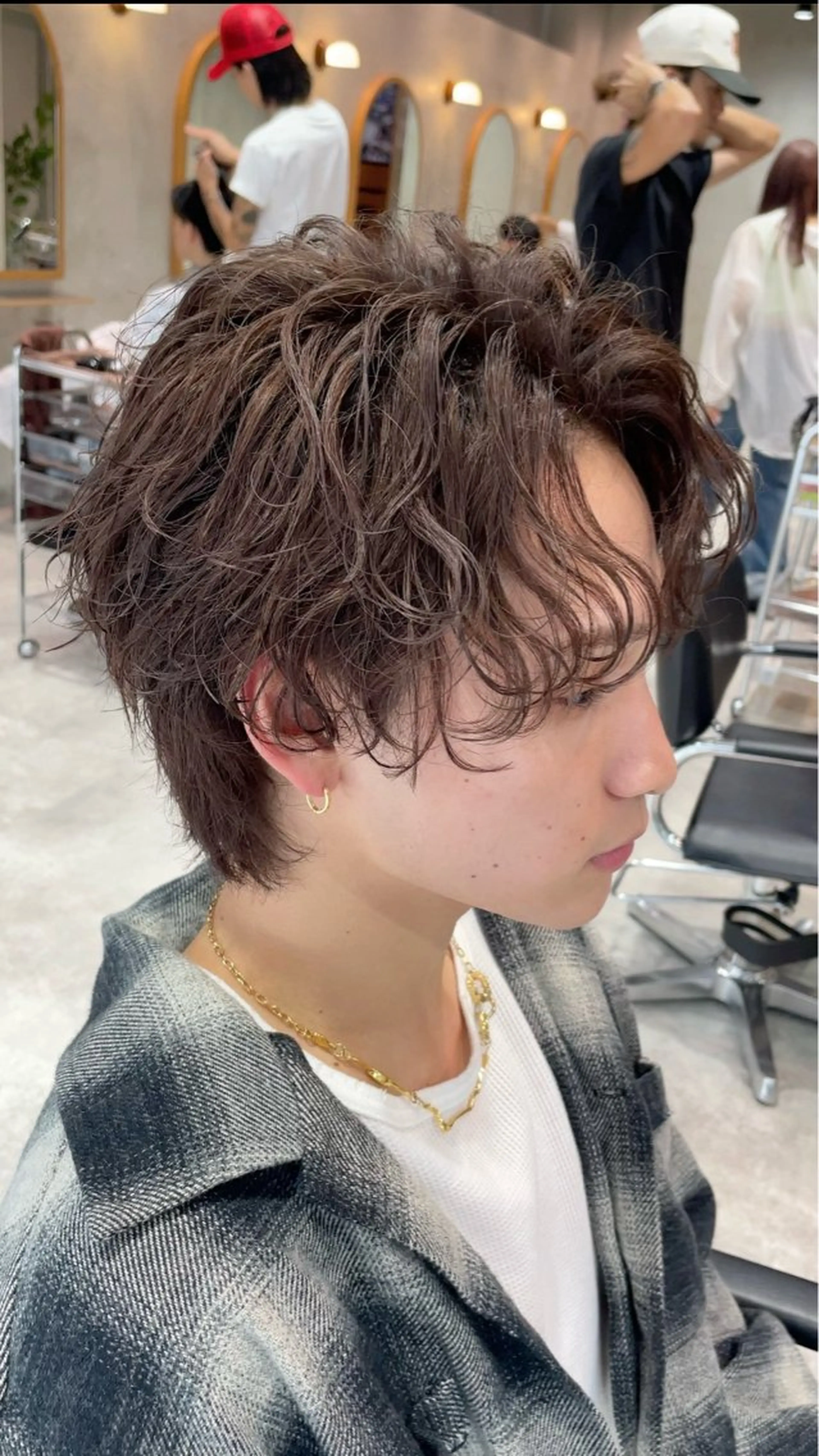 パーマ メンズ fifth 武正 琉生のヘアスタイル