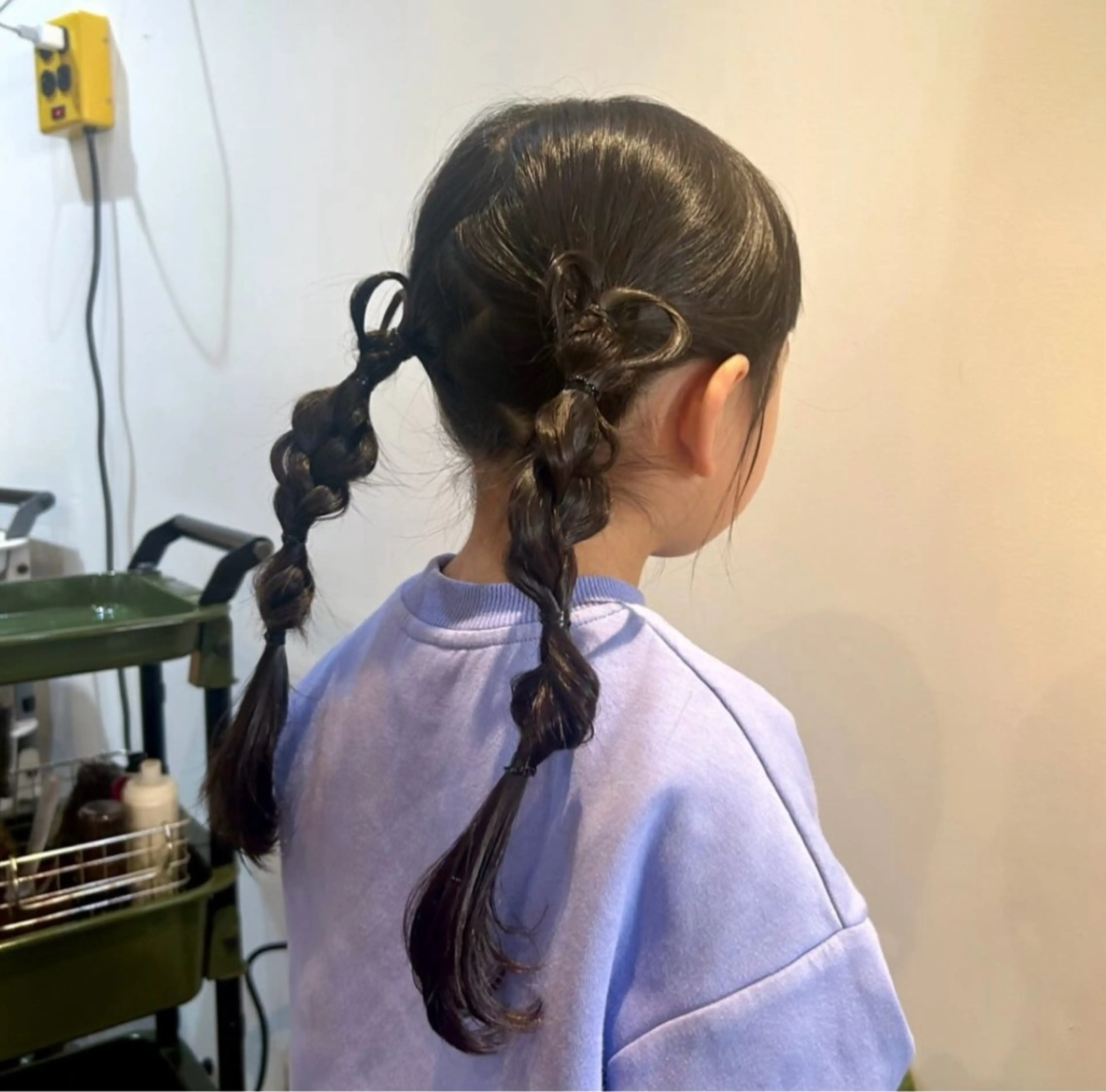 ヘアアレンジ キッズ sitü所属・yokoyama hinanoのヘアスタイル