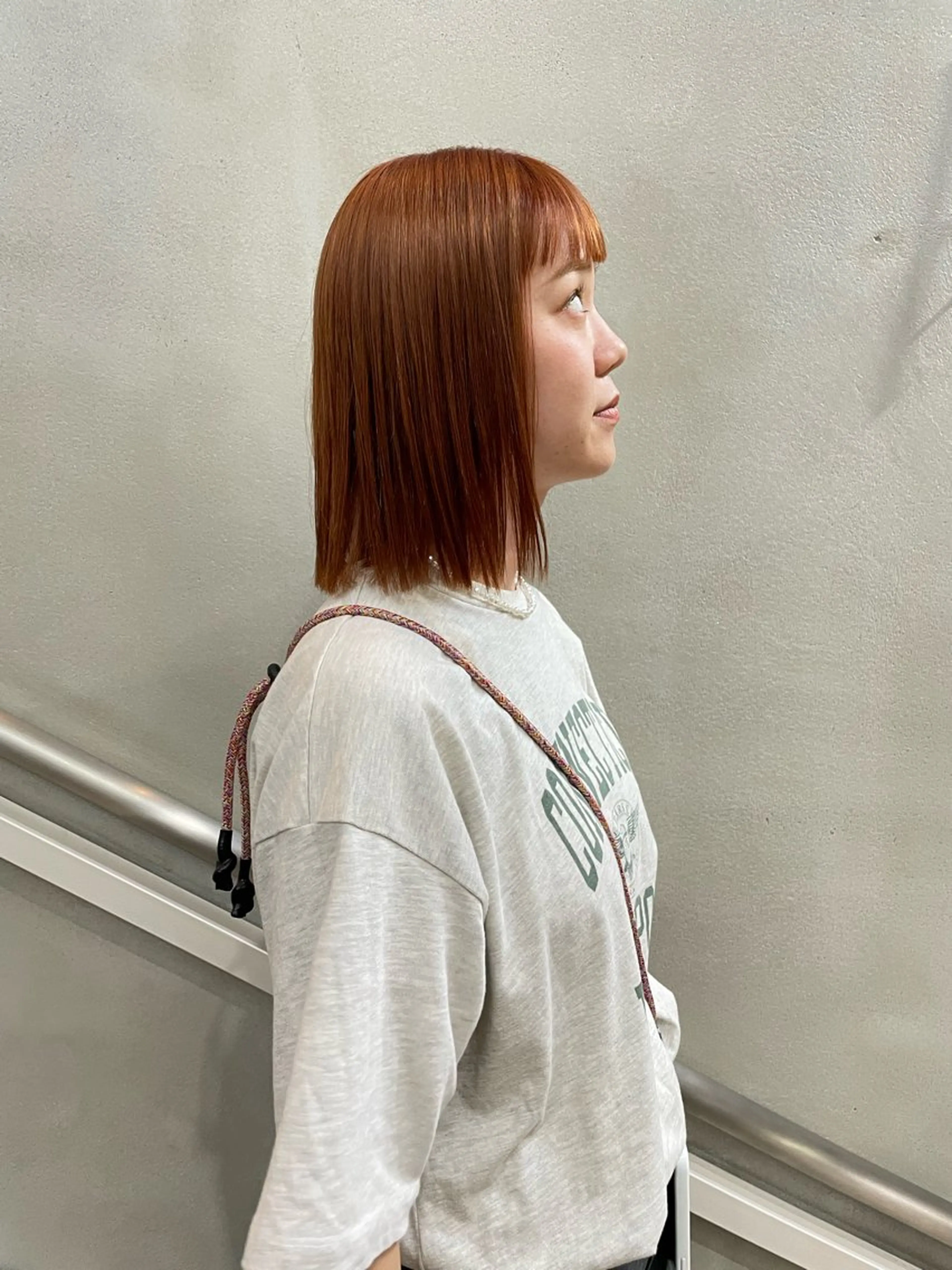 ミディアム カラー 佐藤 永夏のヘアスタイル