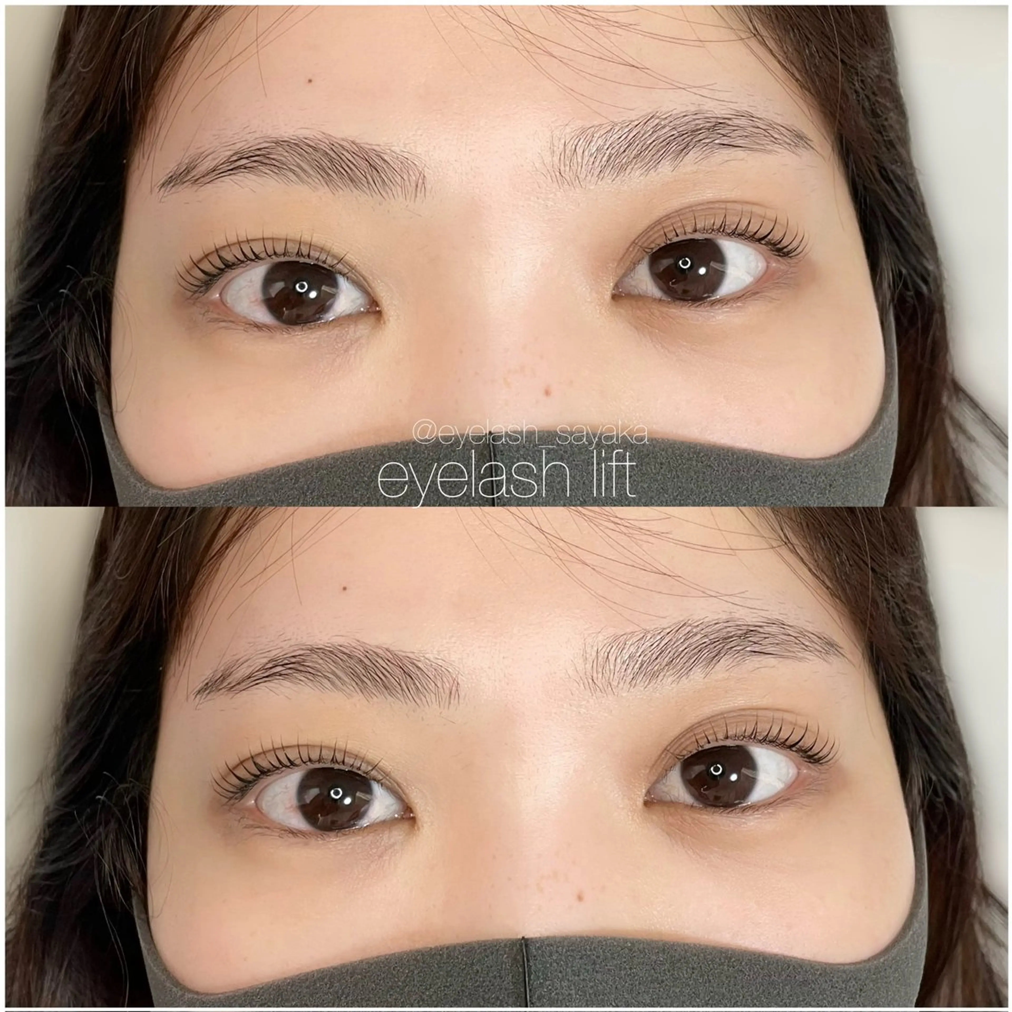 マツエク・マツパ パリジェンヌラッシュリフト まつげパーマ 一重×まつ毛パーマ モテ眉No1🎀 sayaka.nの眉毛・アイブロウイメージ