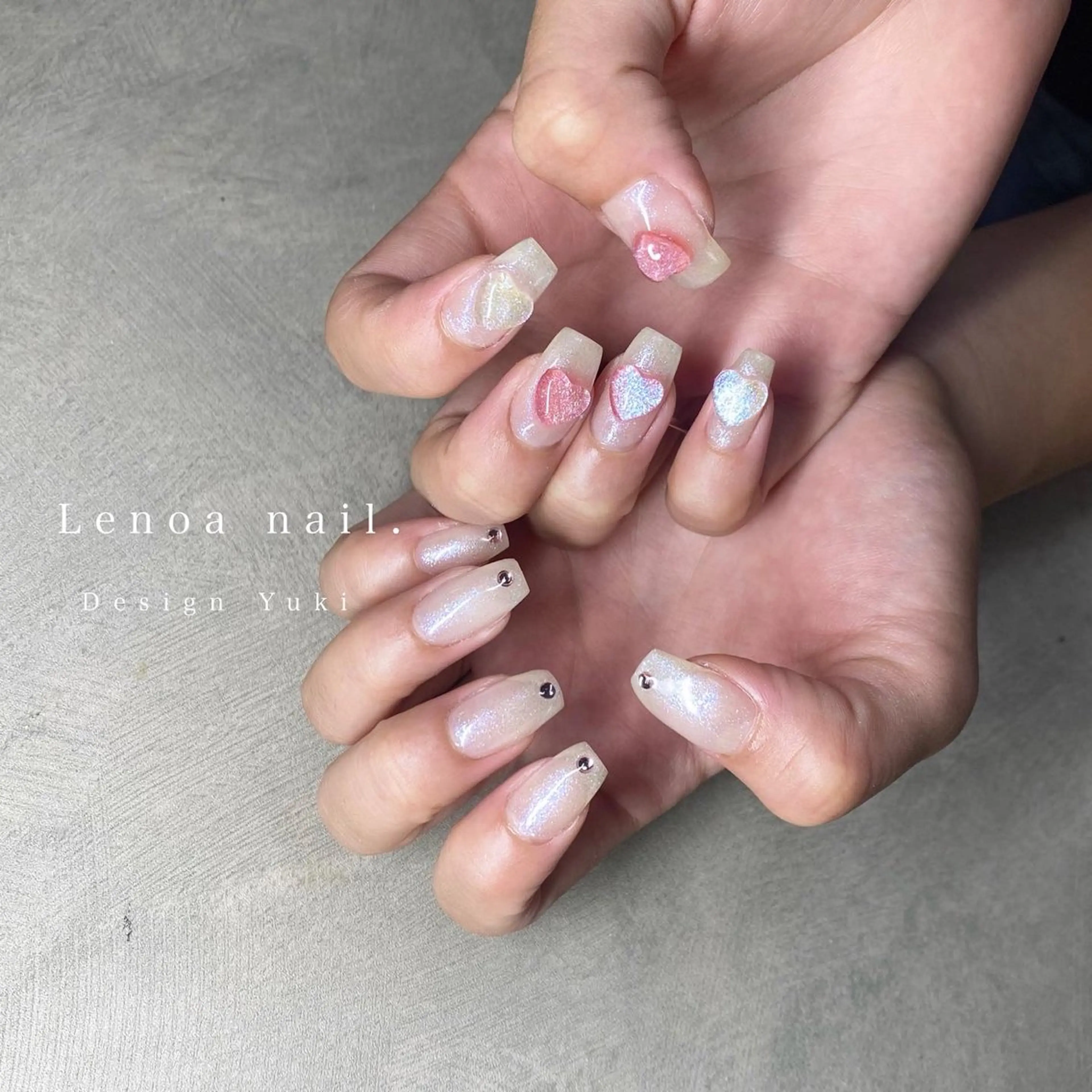 ネイル ハンドネイル Lenoa Yukiのネイルデザイン