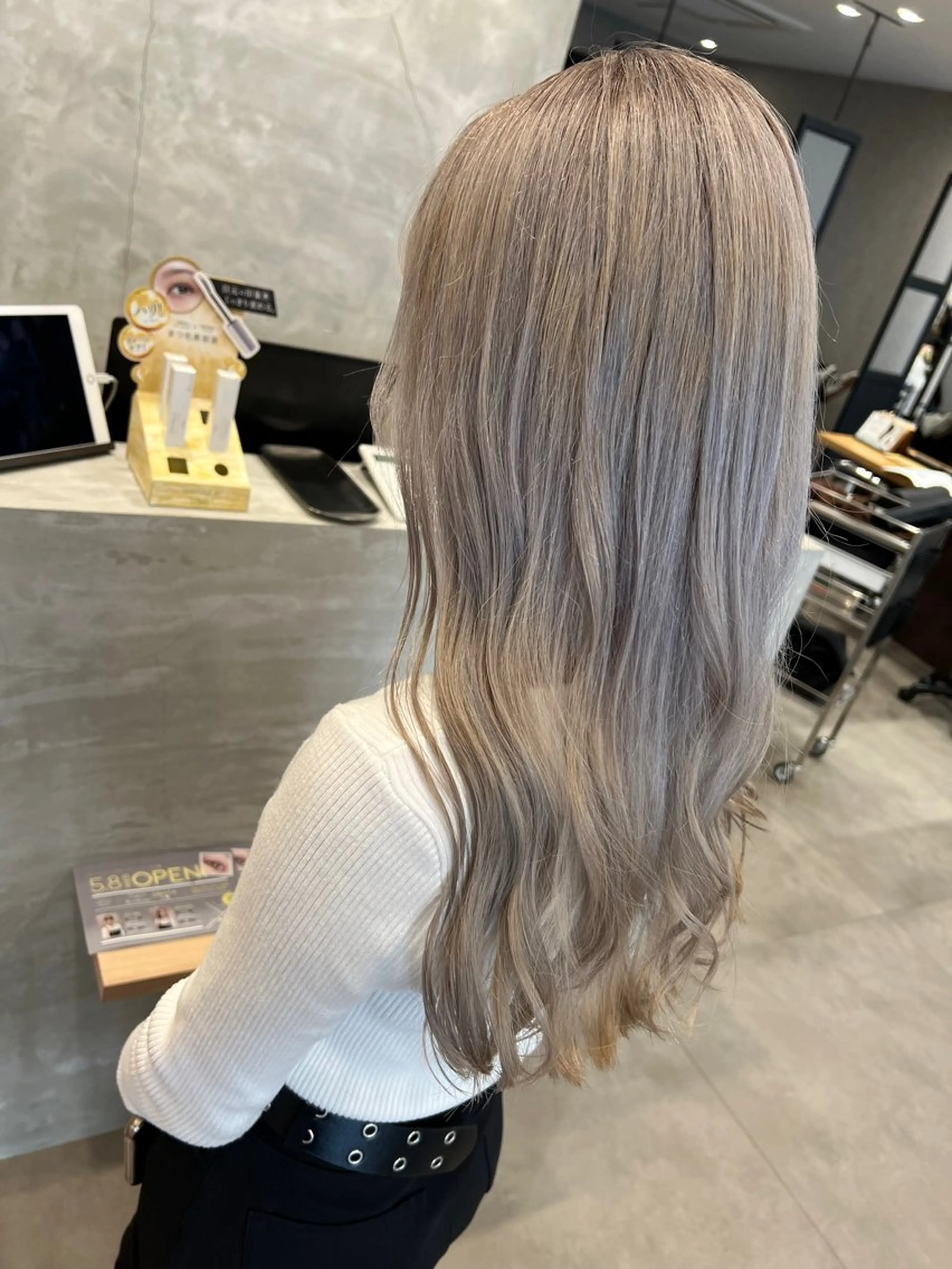 ロング カラー ブランシェ小幡駅前店 森樹のヘアスタイル