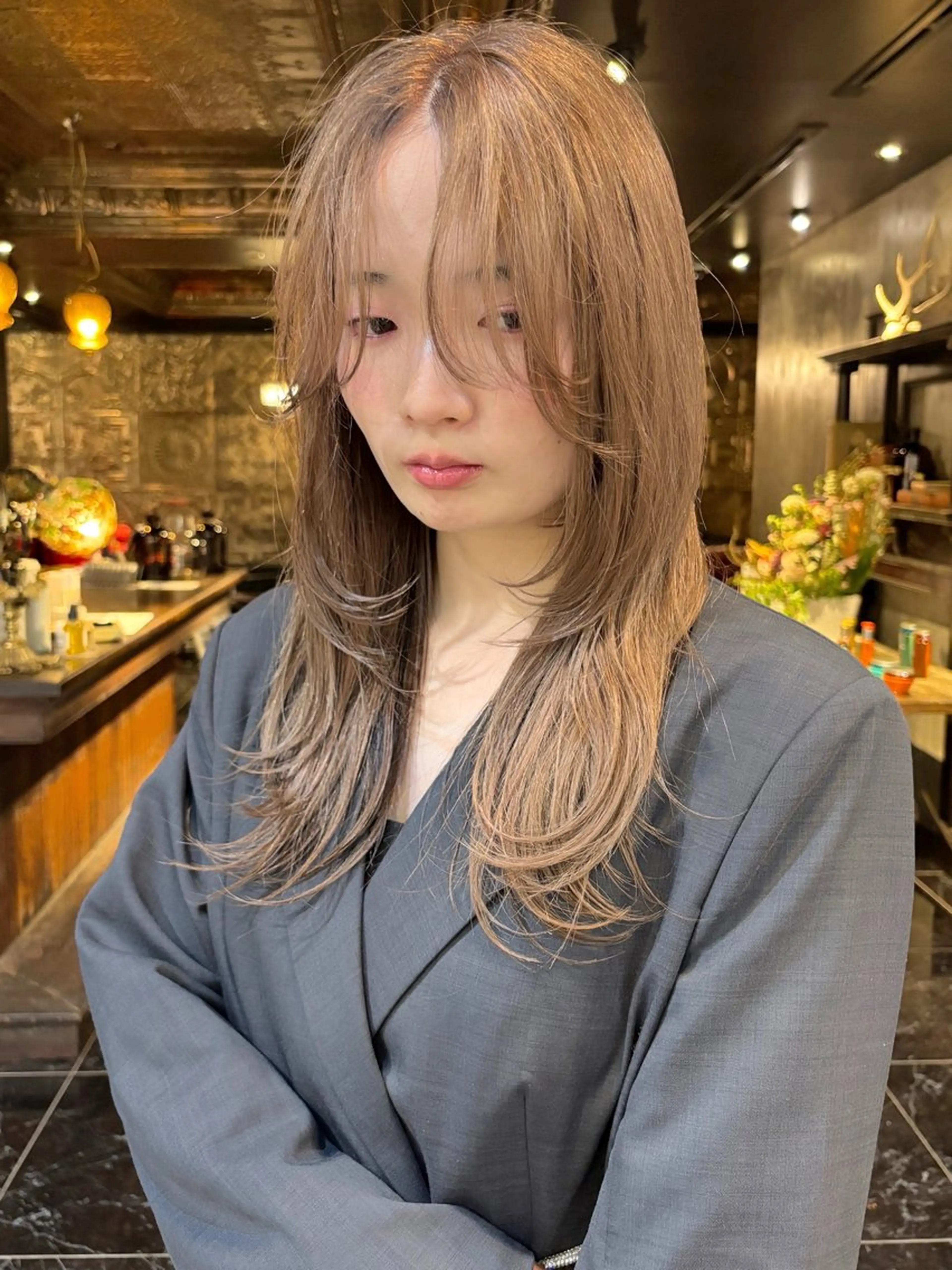 ロング カラー デザインレイヤー/ KOSUKEのヘアスタイル