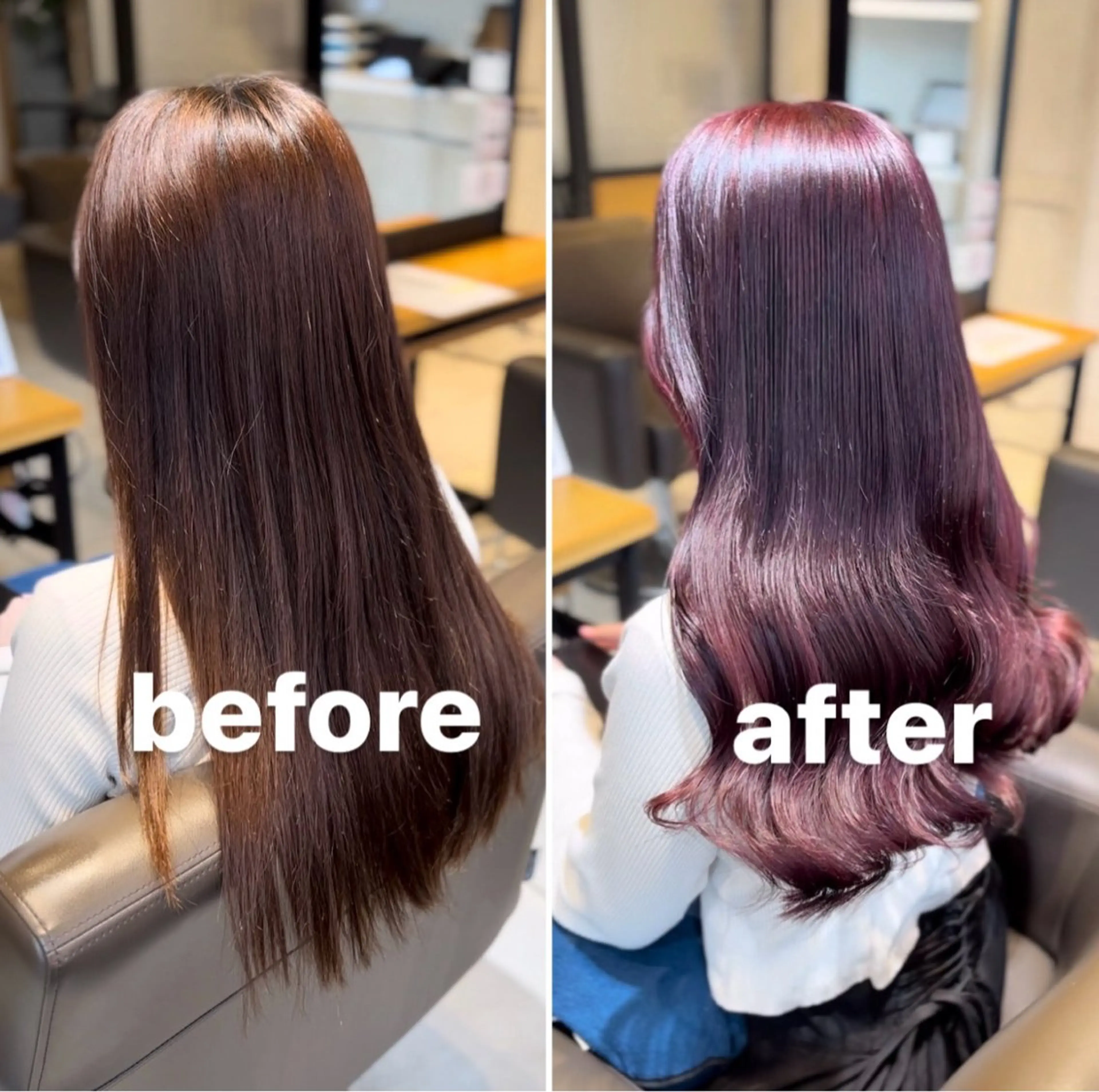 セミロング カラー カット ヘアカラー トリートメント 🌿earth亀有店 【緑髪のノブ】🌿のヘアスタイル