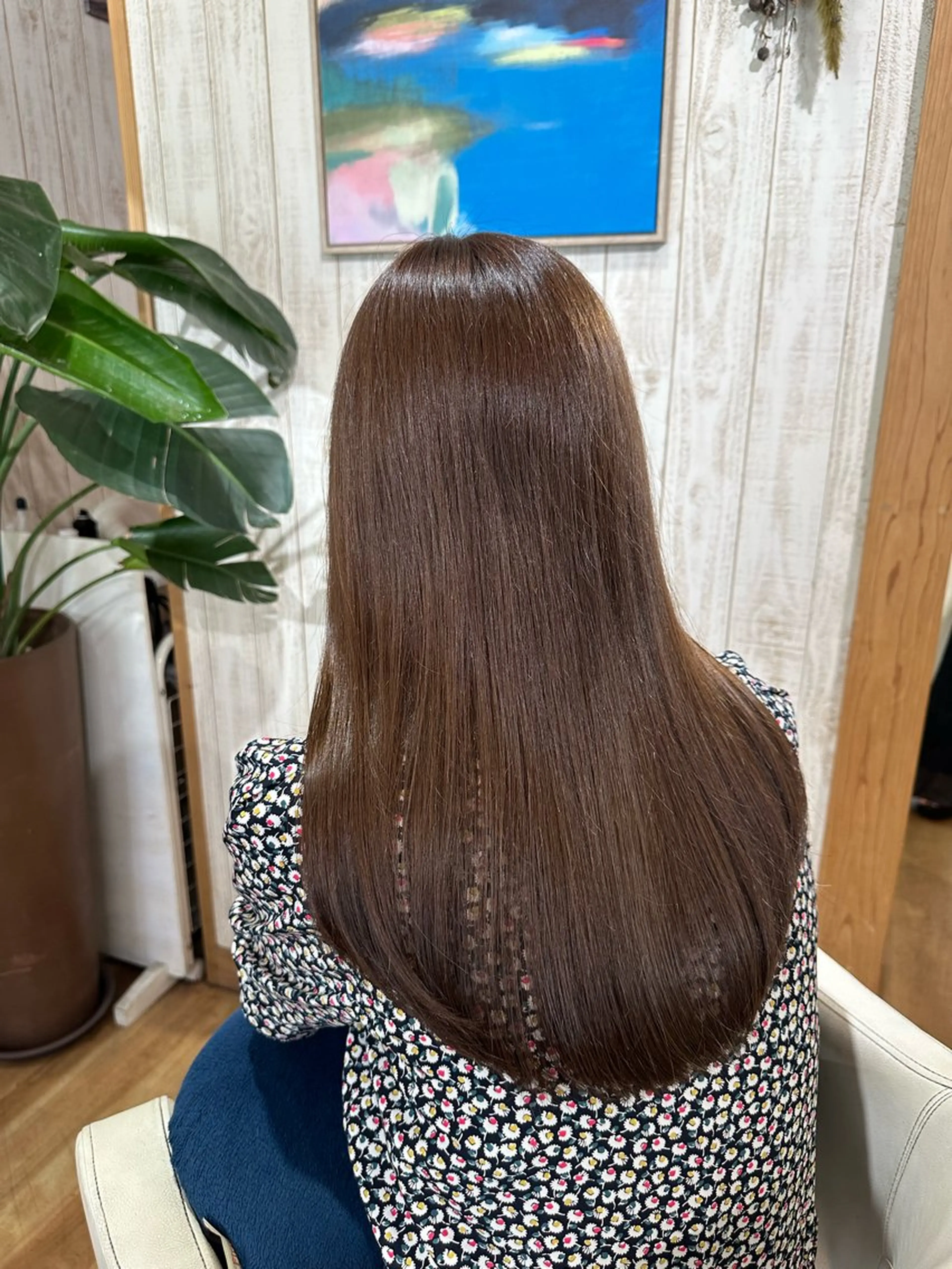 ロング カラー グレージュ hair &make EPICRUMIのヘアスタイル