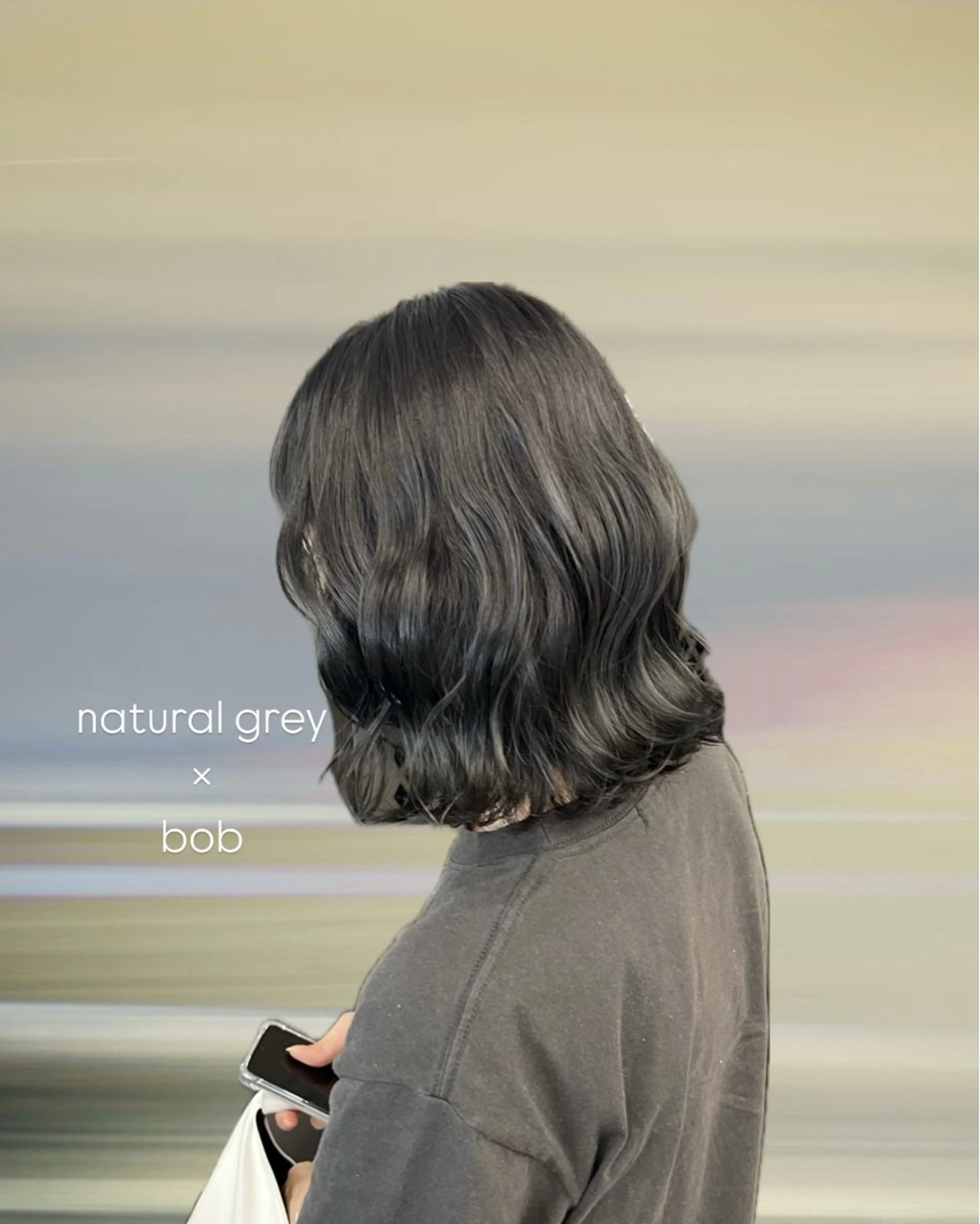 ミディアム INORI @de2poのヘアスタイル