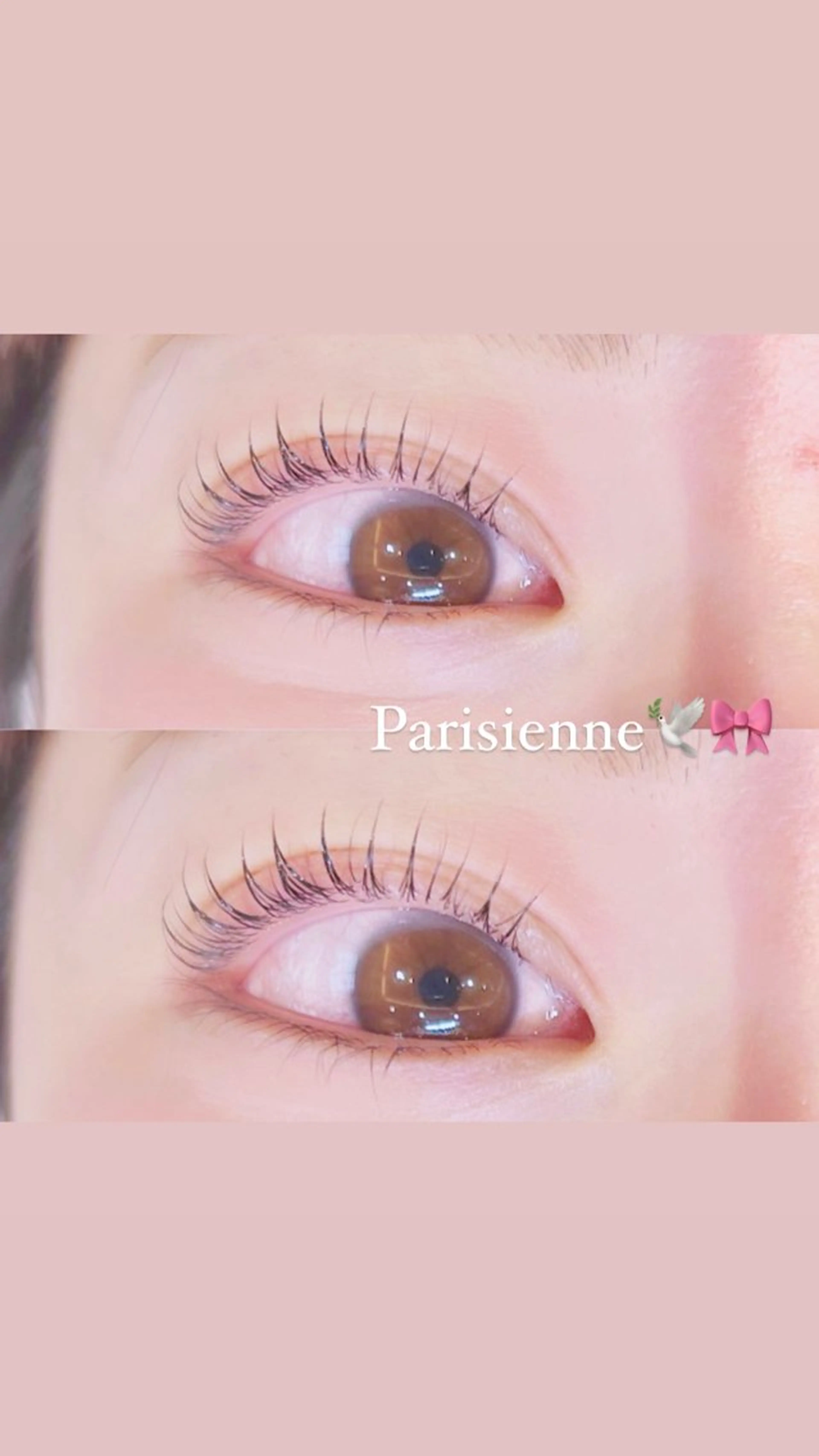 マツエク・マツパ パリジェンヌラッシュリフト 🎀misaki 🎀のマツエク・マツパデザイン
