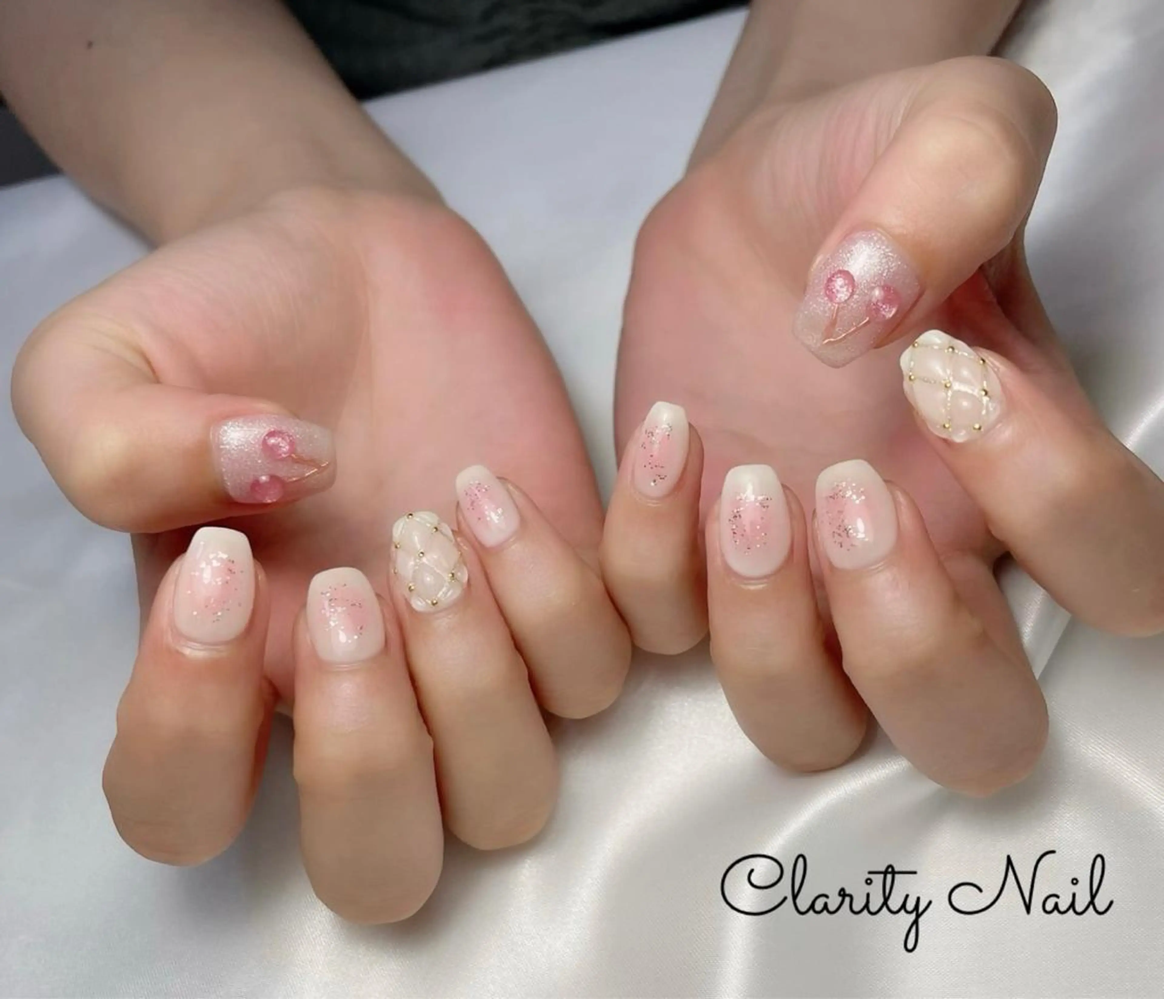 ネイル アートネイル 持ち込み ハンドネイル Clarity Nailのネイルデザイン