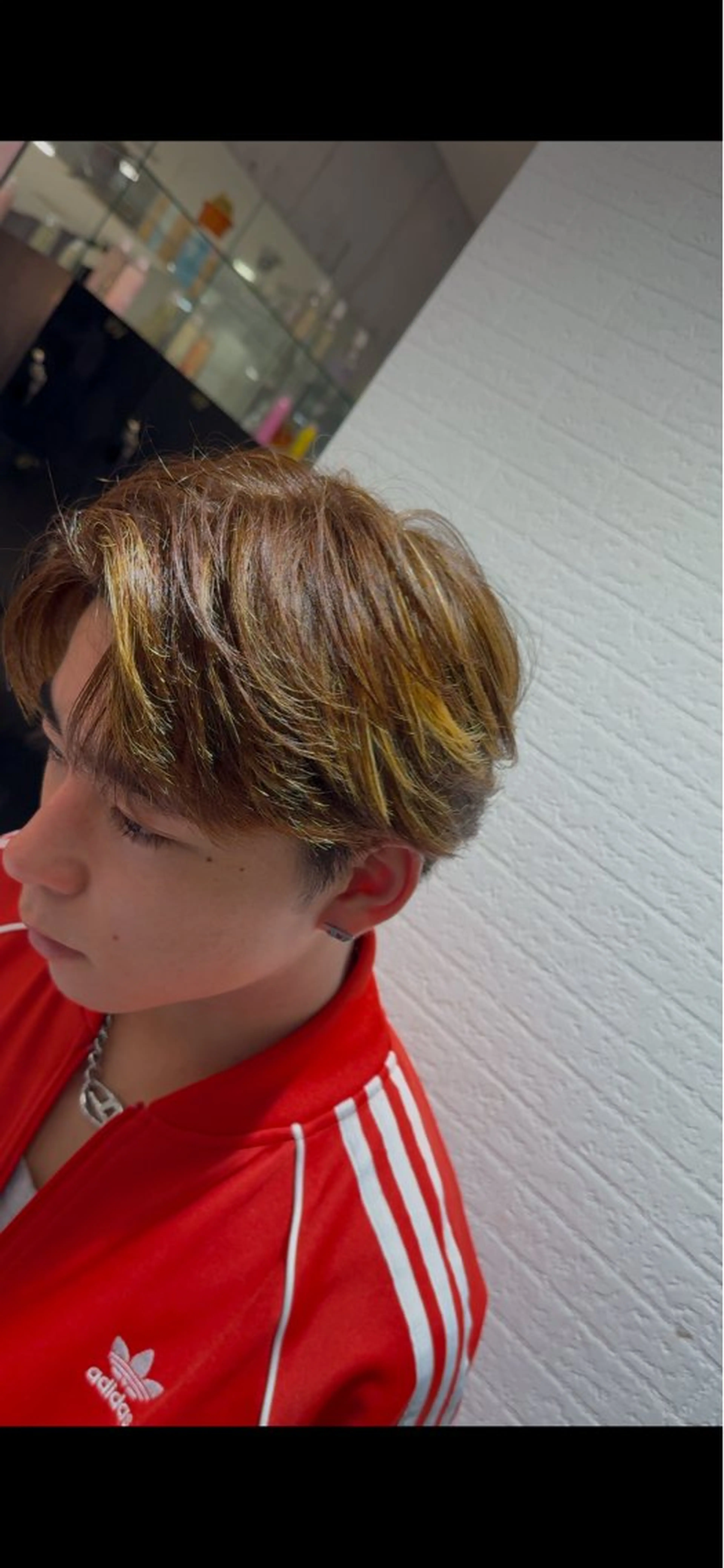 カラー メンズ 今野 優のヘアスタイル