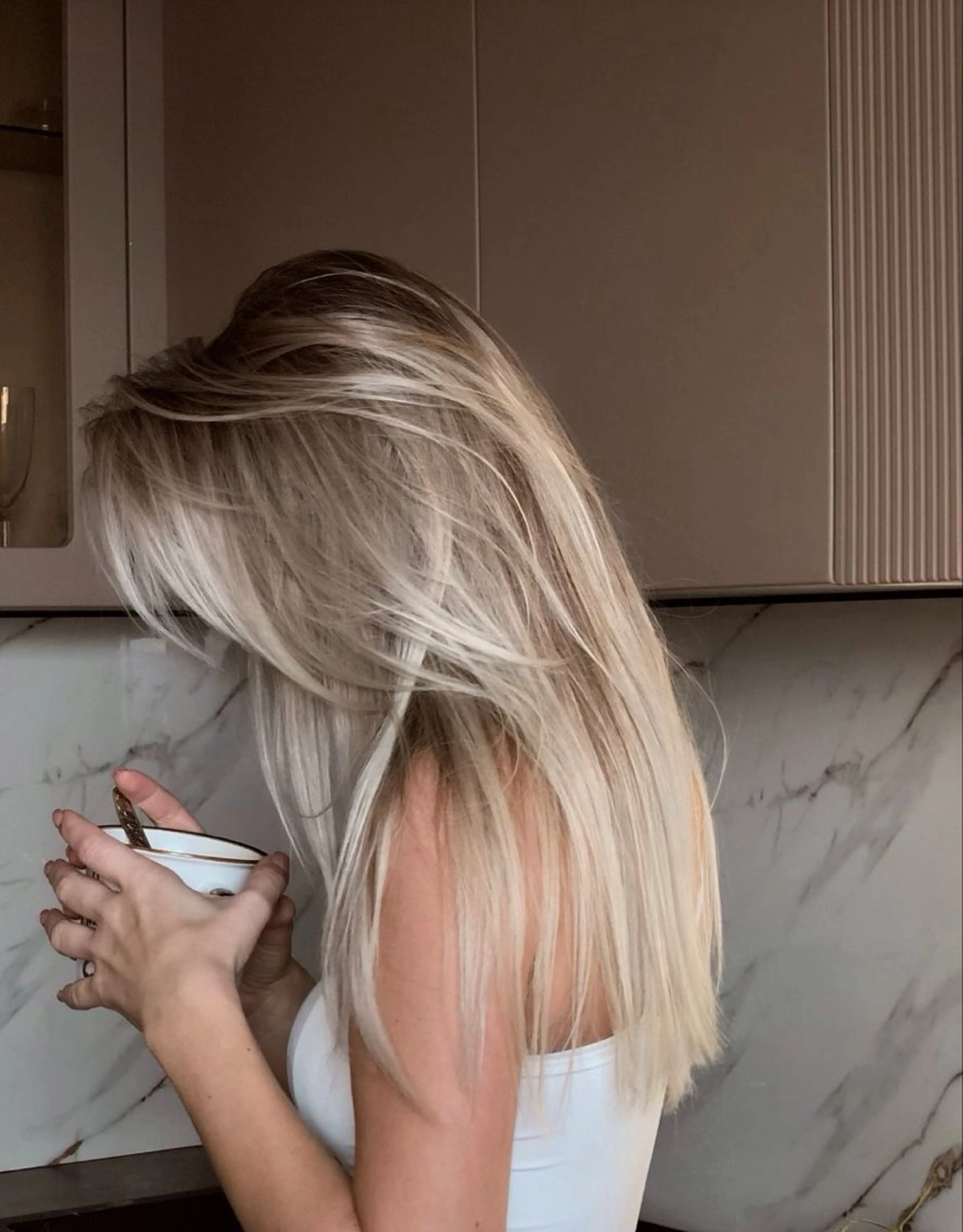 💋海外girl必見💋全体ケアブリーチ【2回】で作るバレイヤージュ🌺+超音波トリートメントの写真