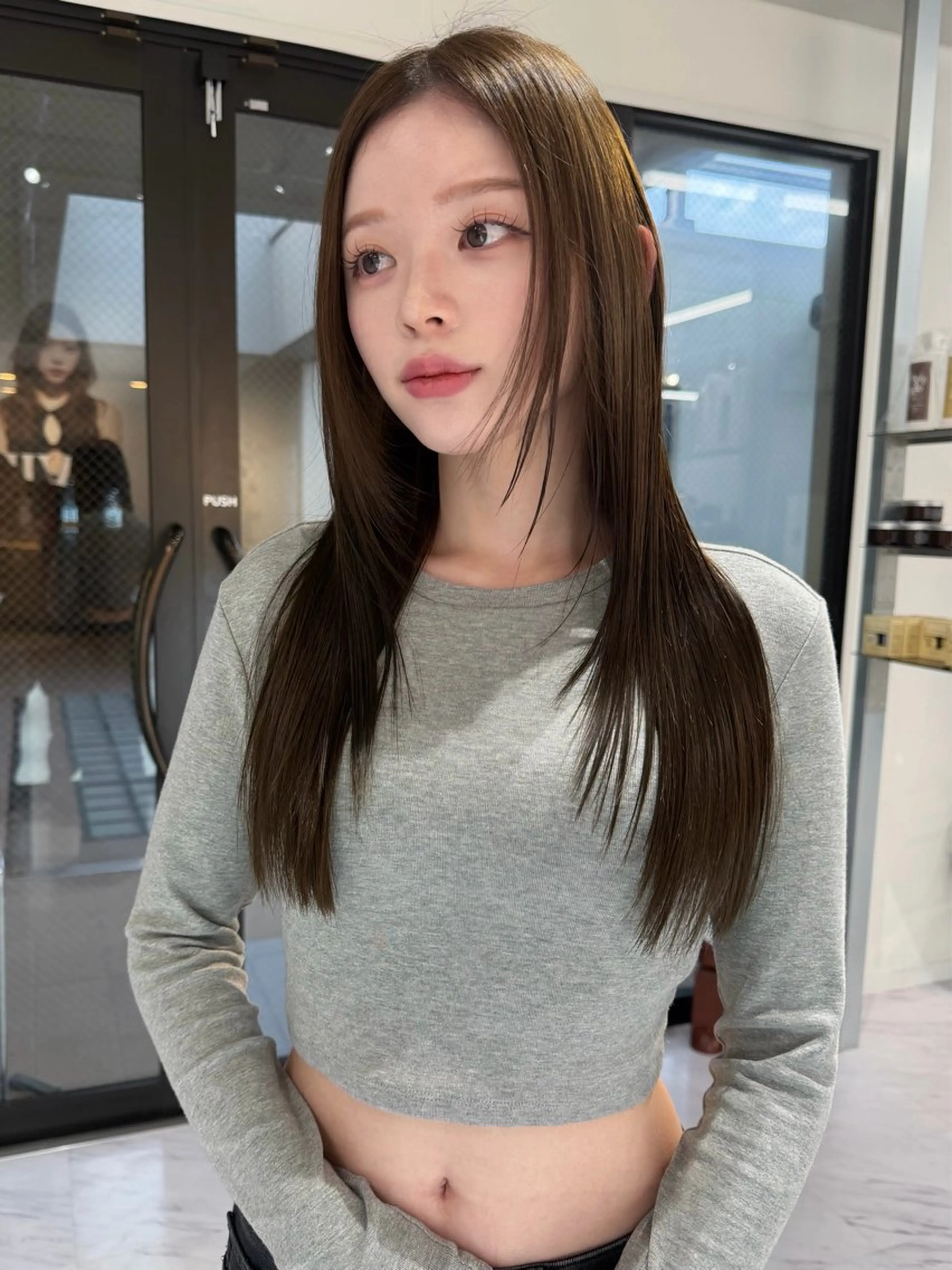 ロング カラー カット ヘアカラー トリートメント ヘアセット Rita/髪質改善 /透明感カラーのヘアスタイル