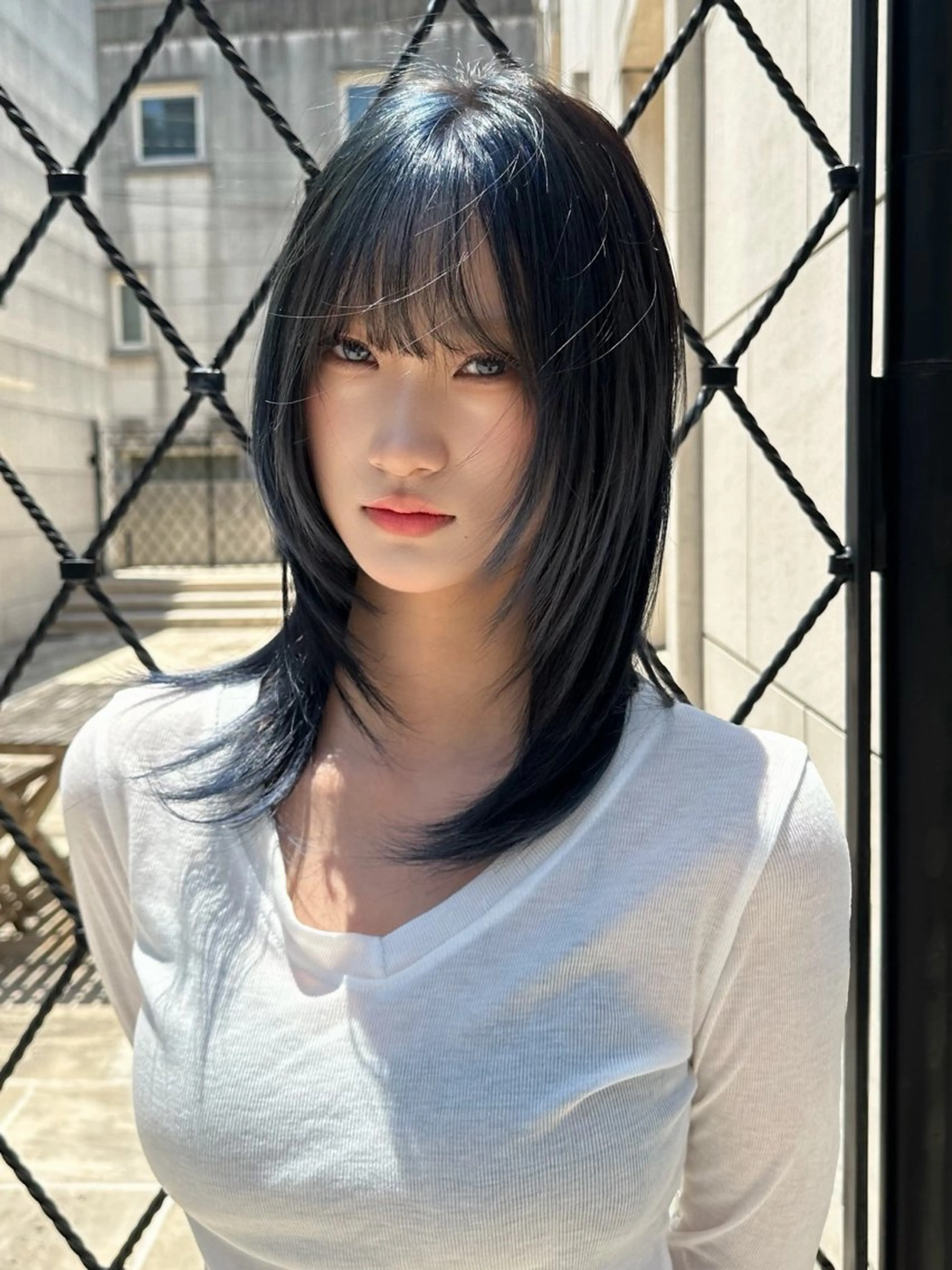 セミロング カット トリートメント RiA/レイヤーカッ ト/ハッシュカットのヘアスタイル