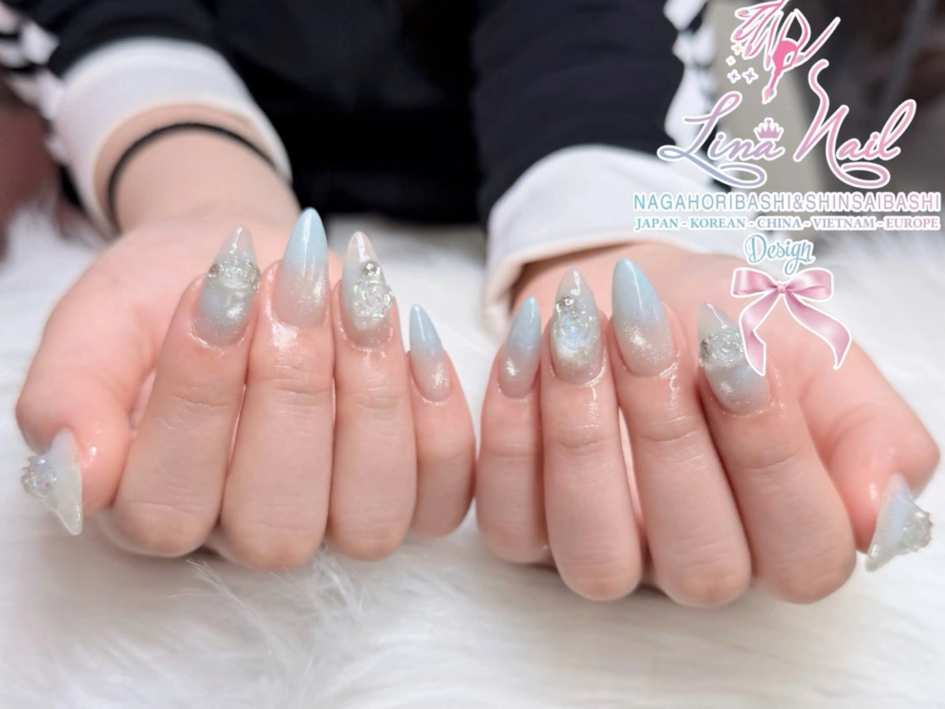 ネイル フットネイル ジェルネイル 持ち込み ネイルチップ ハンドネイル リナネイル 長堀橋店／東心斎橋店のネイルデザイン